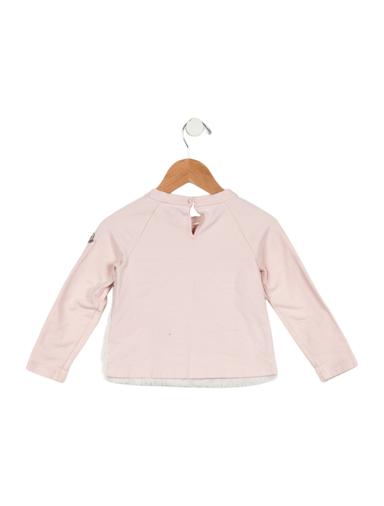 Moncler Girls' Faux Fur Top