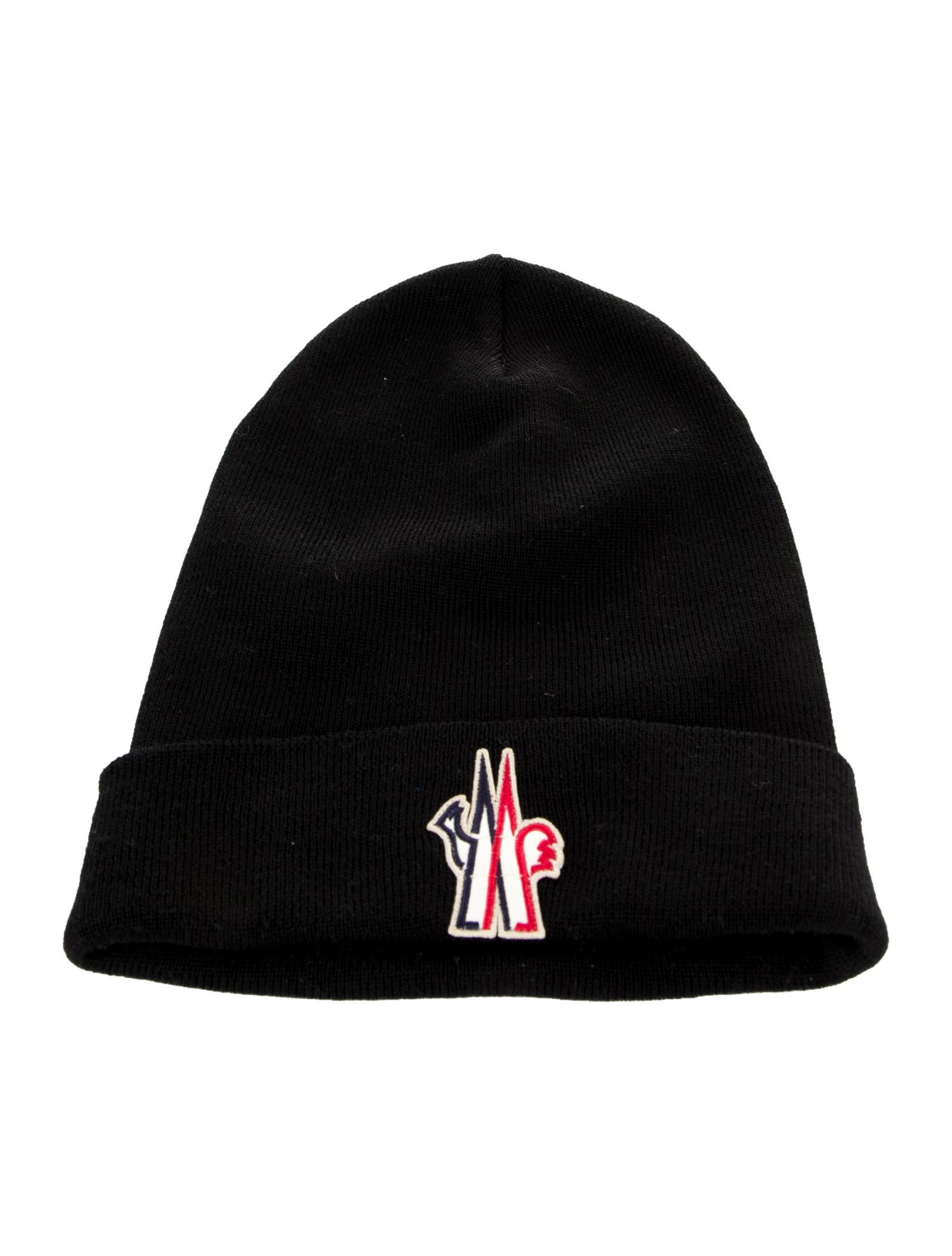 Moncler Embroidered Logo Patch Beanie
