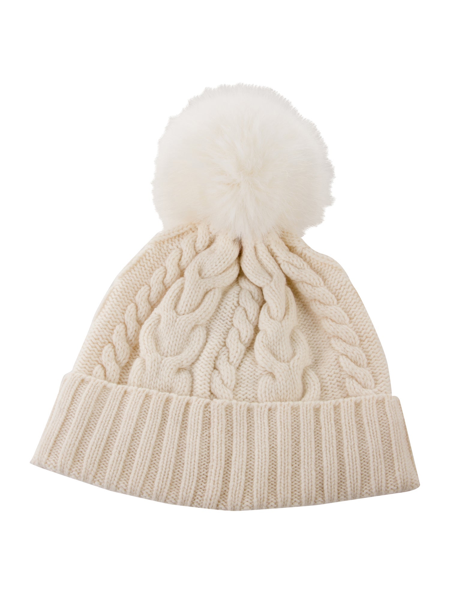 Moncler women's neutral beanie