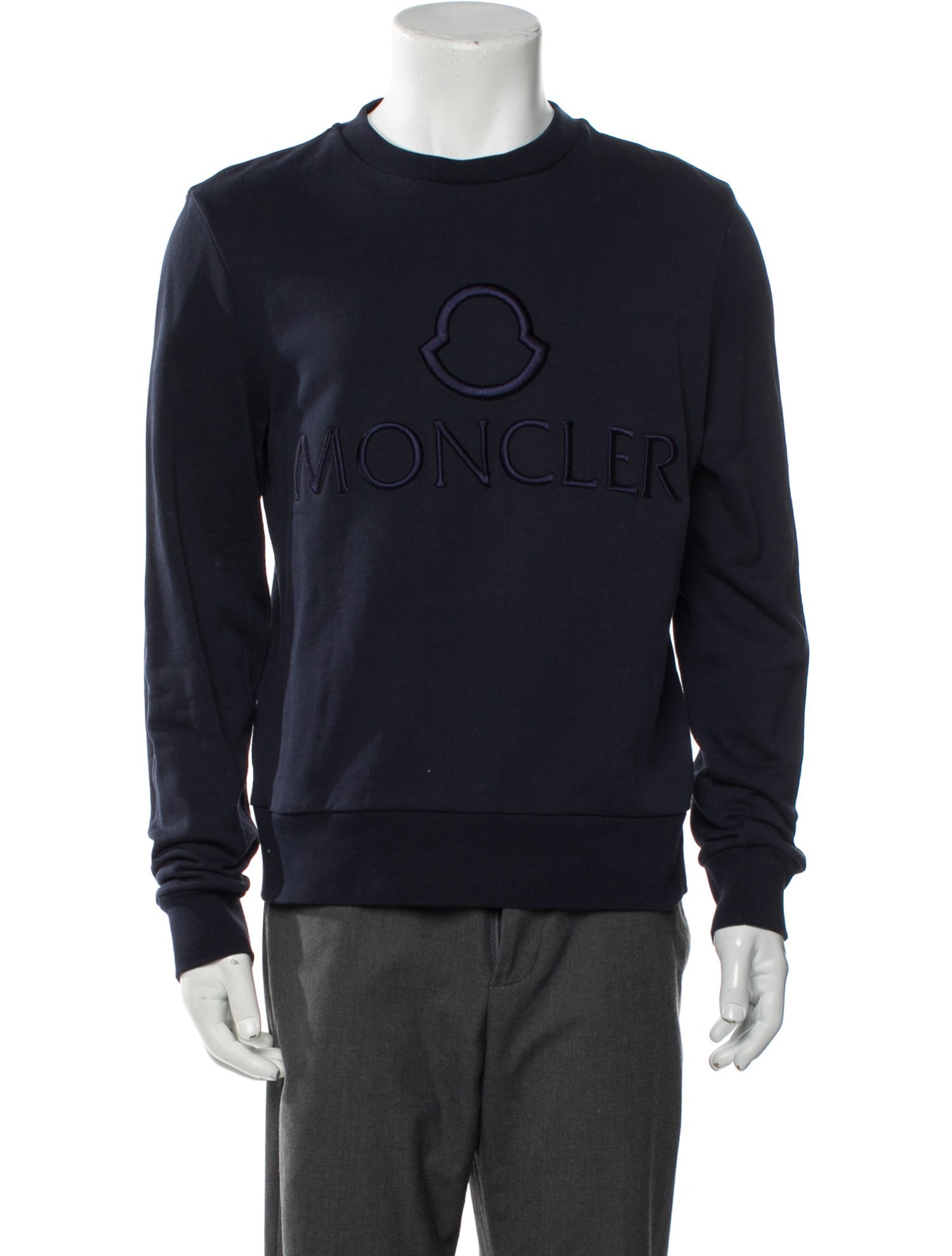 Moncler Crew Neck Long Sleeve Pullover