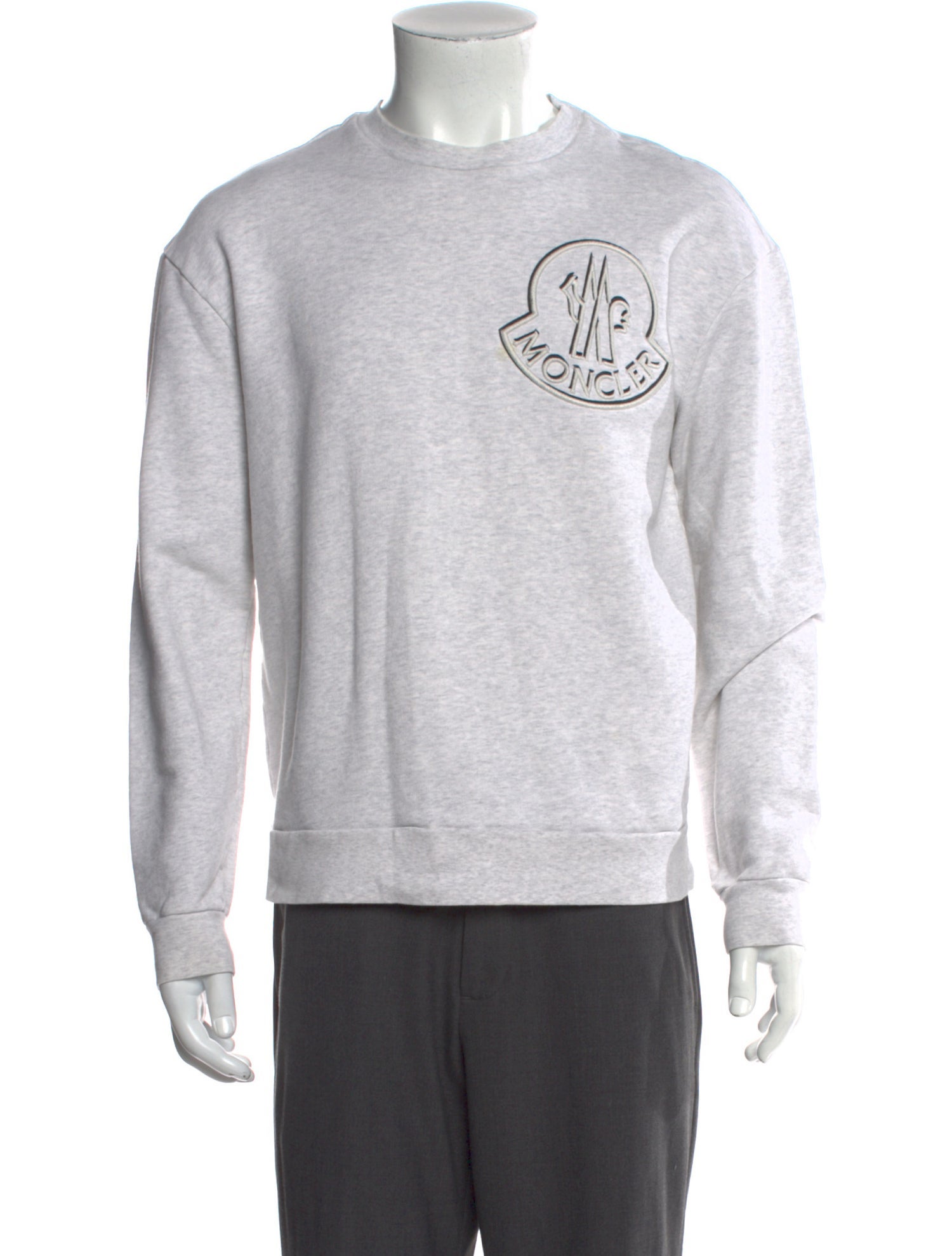 Moncler Graphic Print Crew Neck Pullover