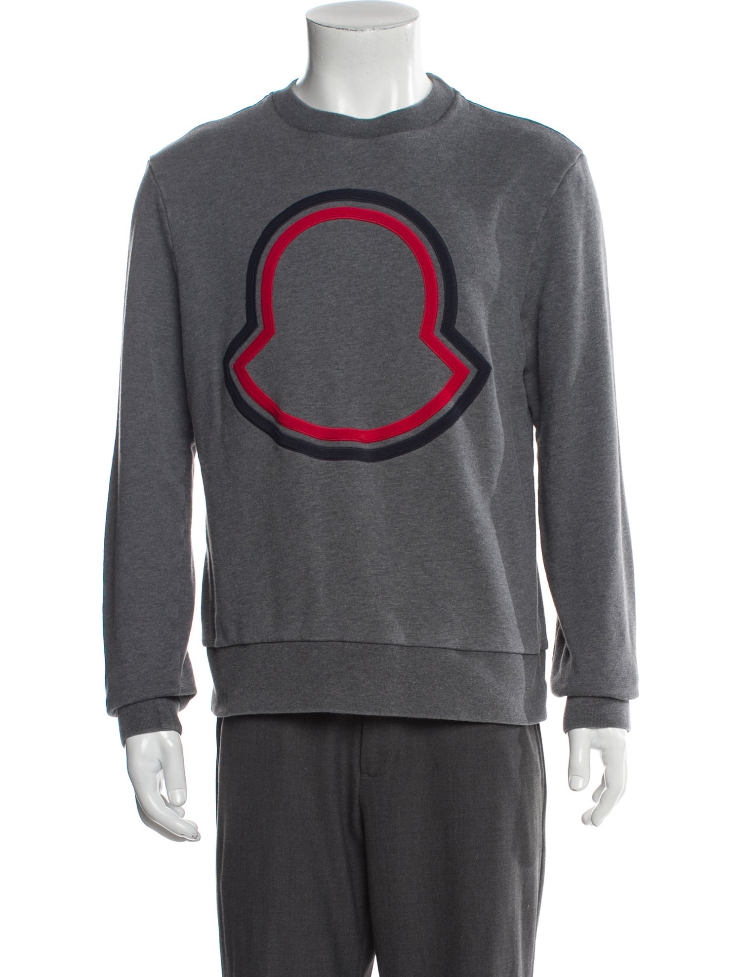 Moncler Graphic Print Crew Neck Pullover