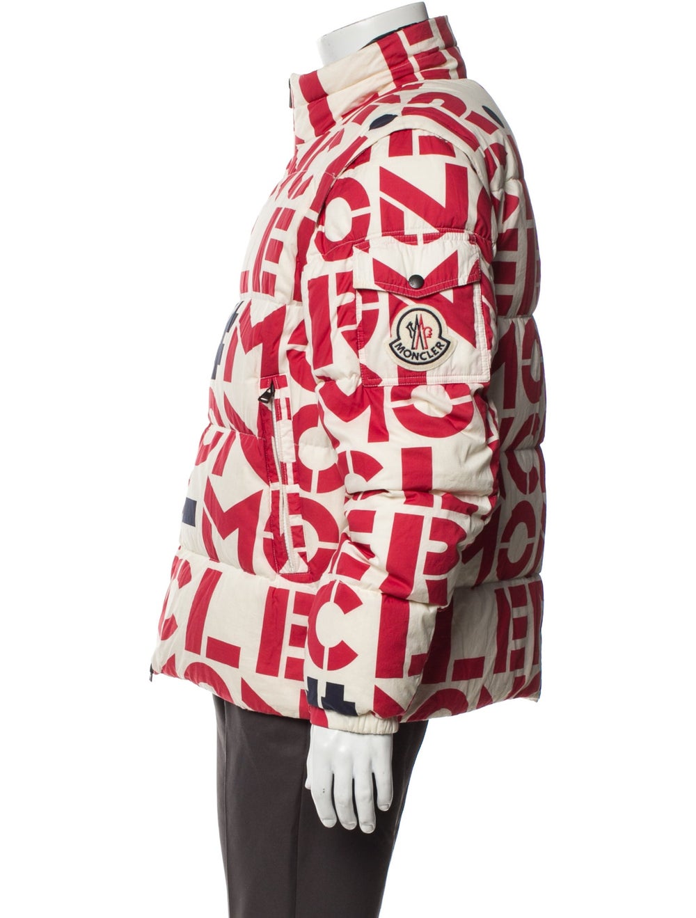 Moncler Jacket Printed Patch Pockets Designer siz… - image 2
