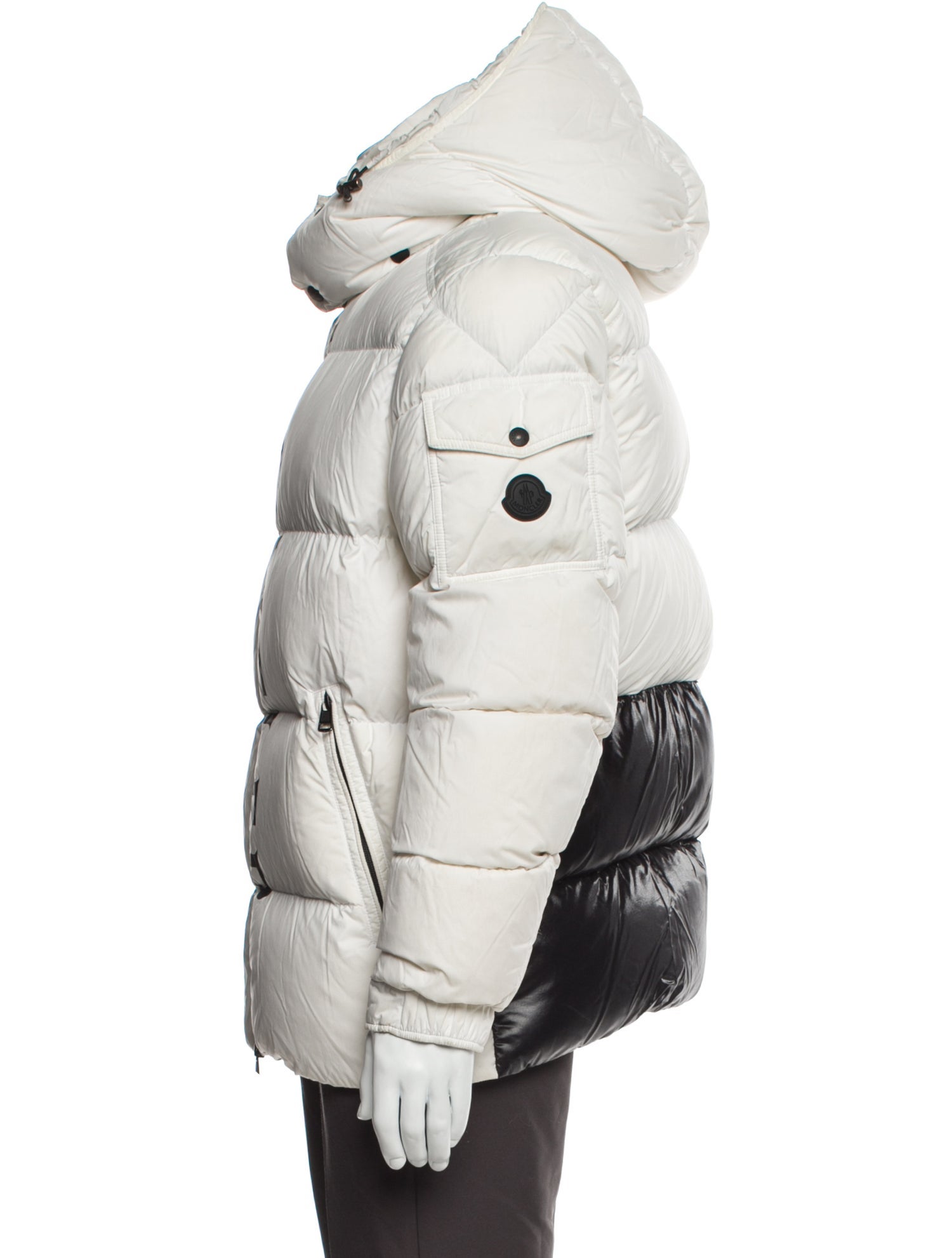 Moncler Graphic Print Puffer Coat