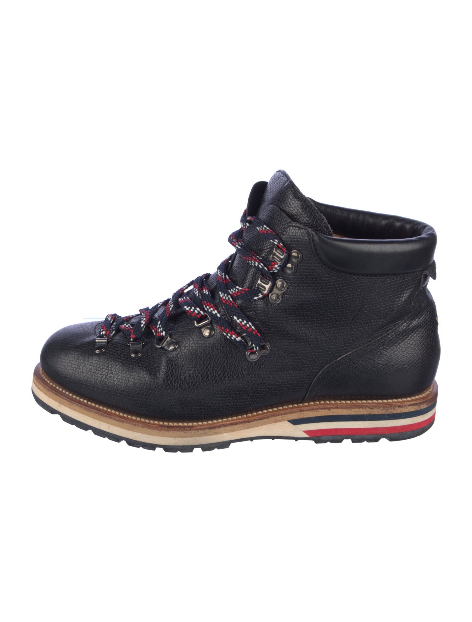 Moncler Leather Hiking Boots
