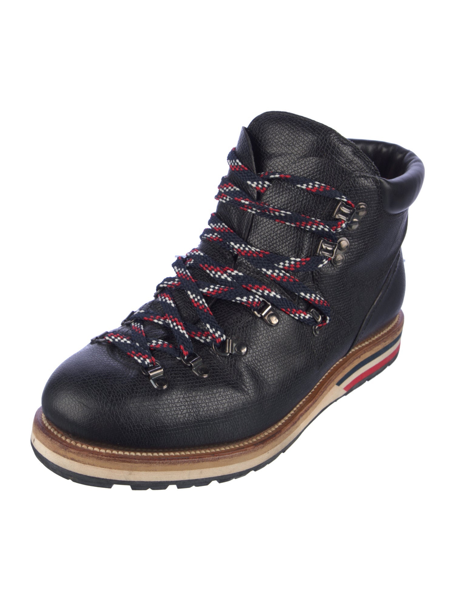 Moncler Leather Hiking Boots