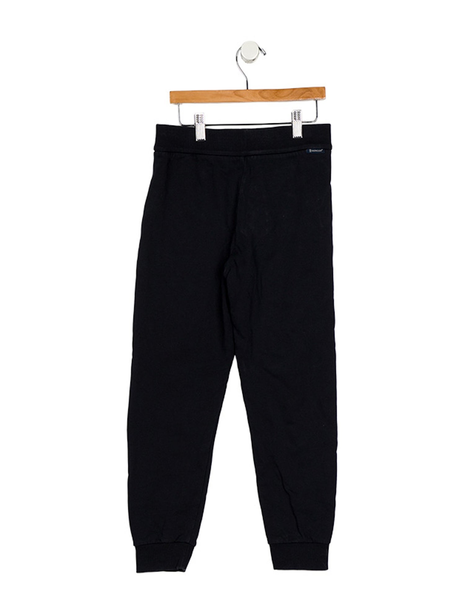 Moncler Blue Sweatpants with Logo Patch