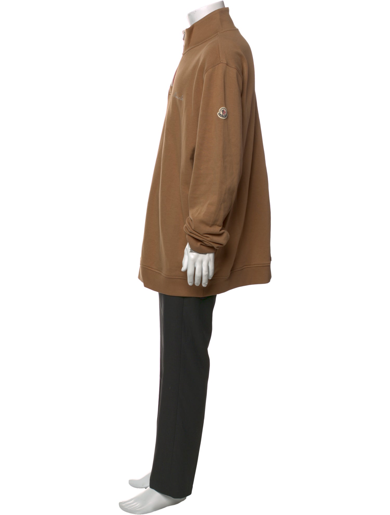 Moncler Mock Neck Long Sleeve Pullover