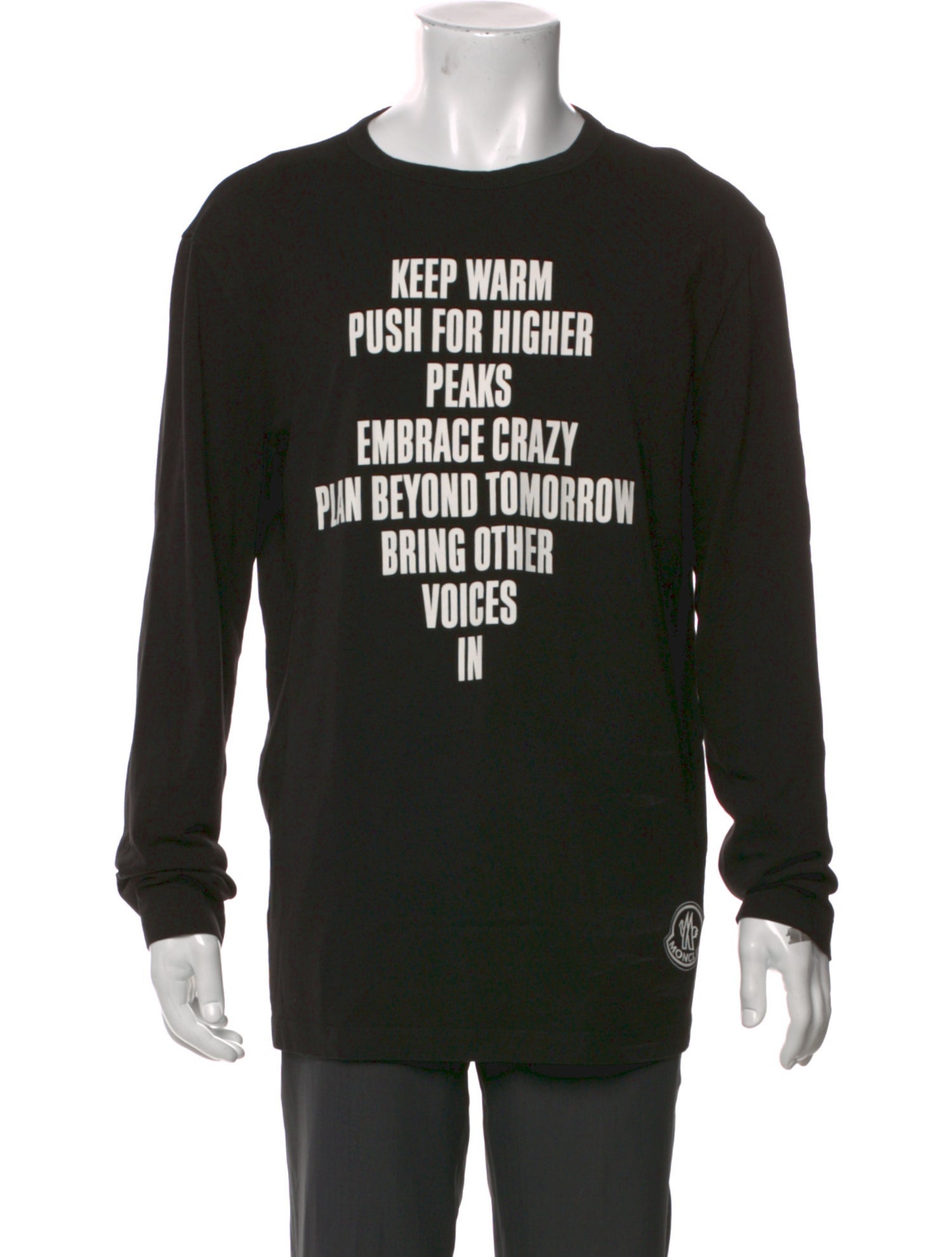 Moncler Graphic Print Crew Neck T-Shirt