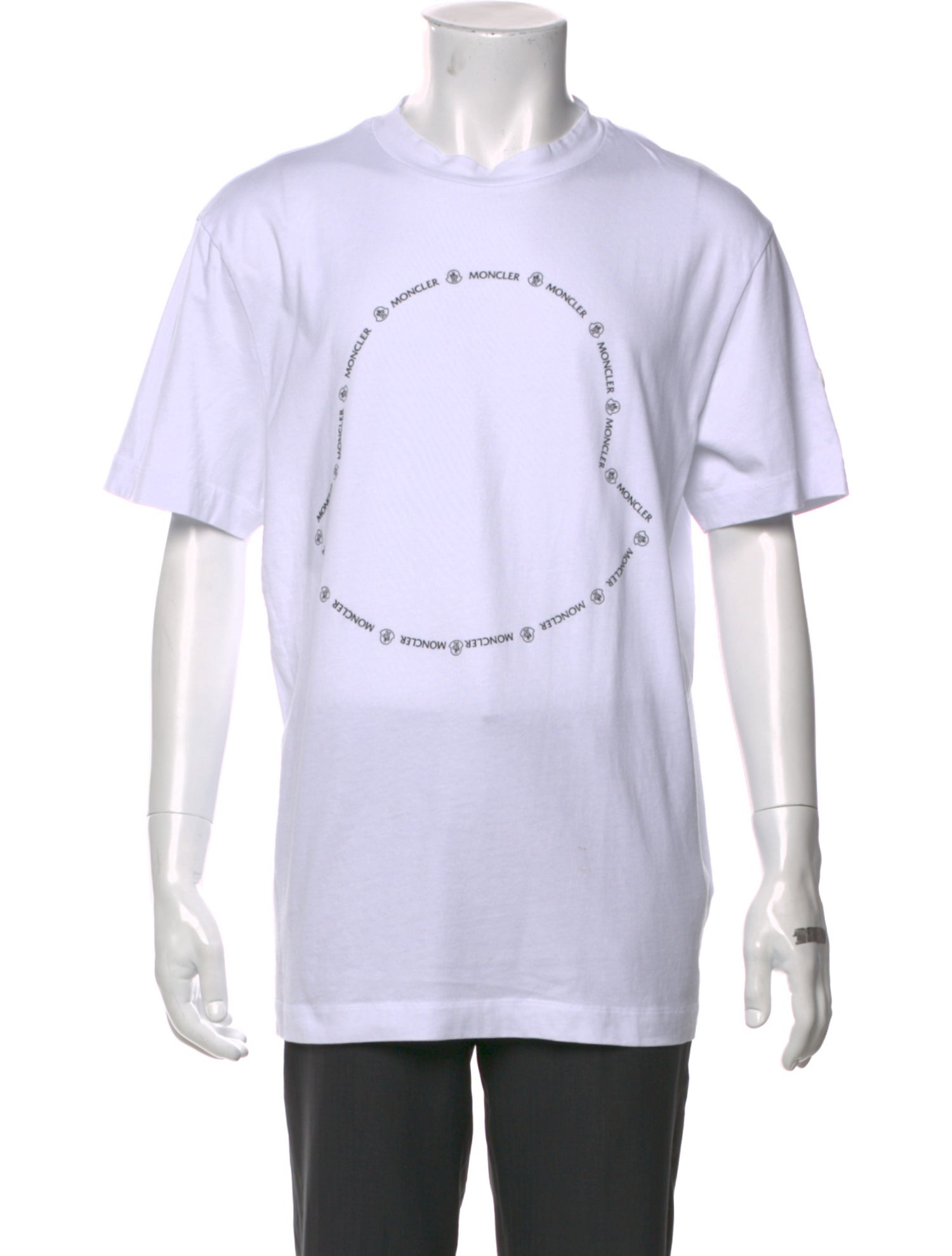 Moncler Graphic Print Crew Neck T-Shirt