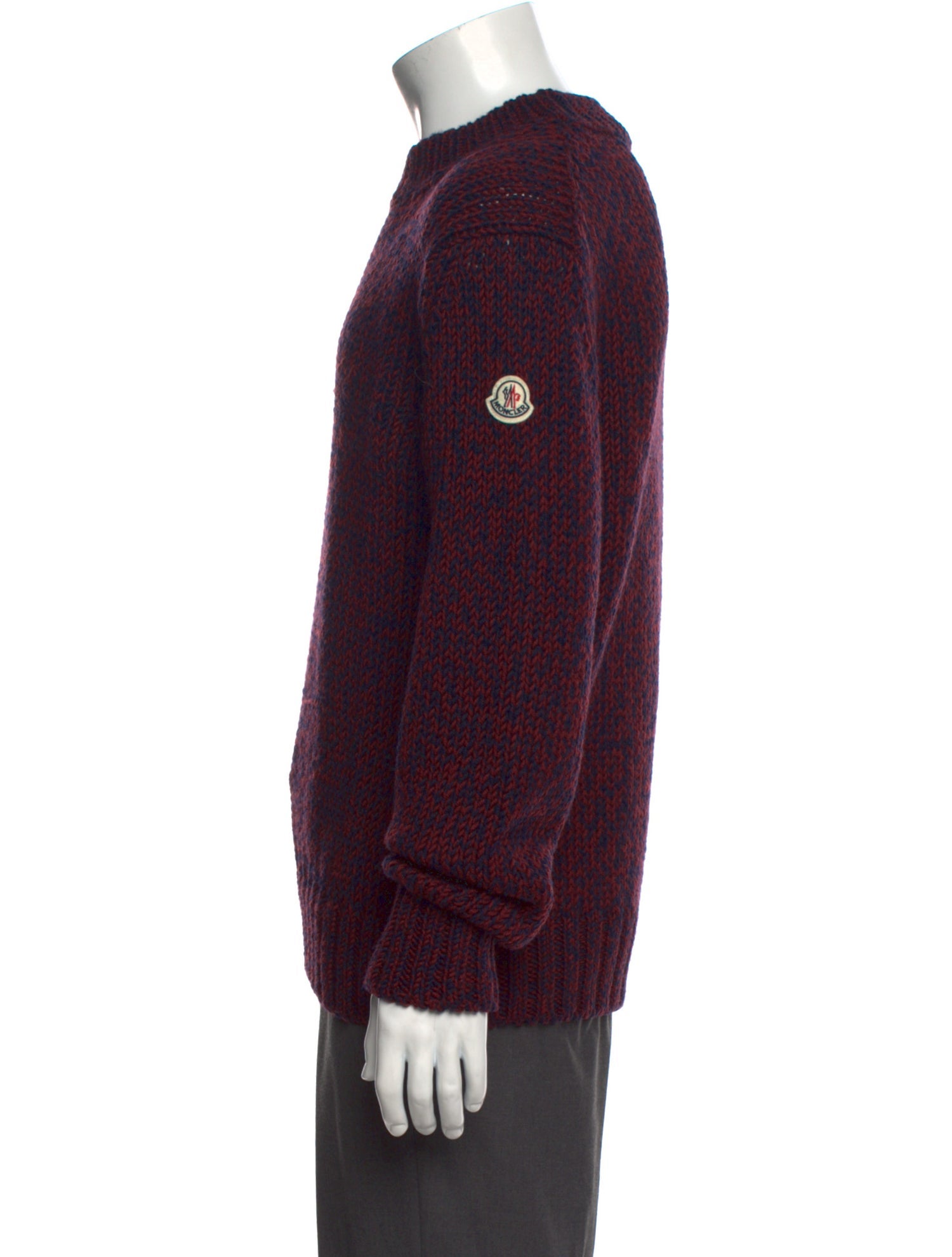 Moncler Mock Neck Long Sleeve Pullover