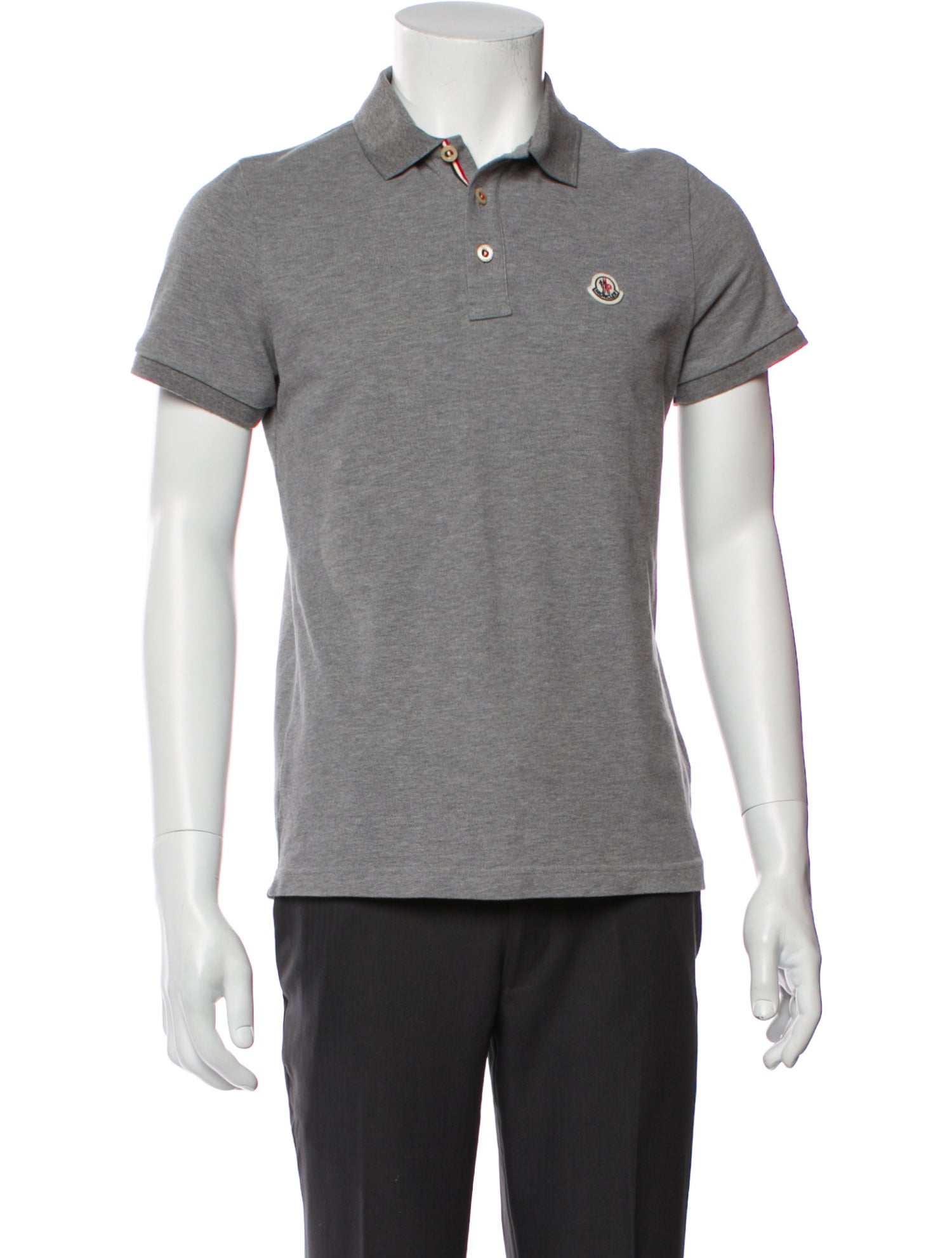 Moncler Collar Short Sleeve Polo Shirt