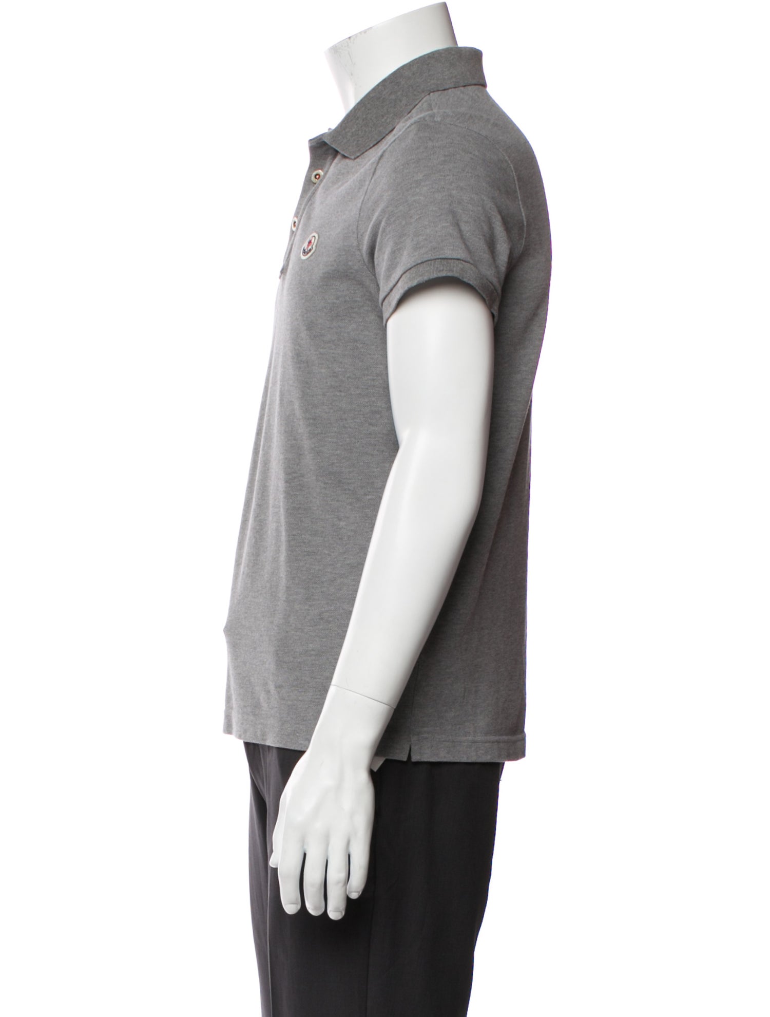 Moncler Collar Short Sleeve Polo Shirt