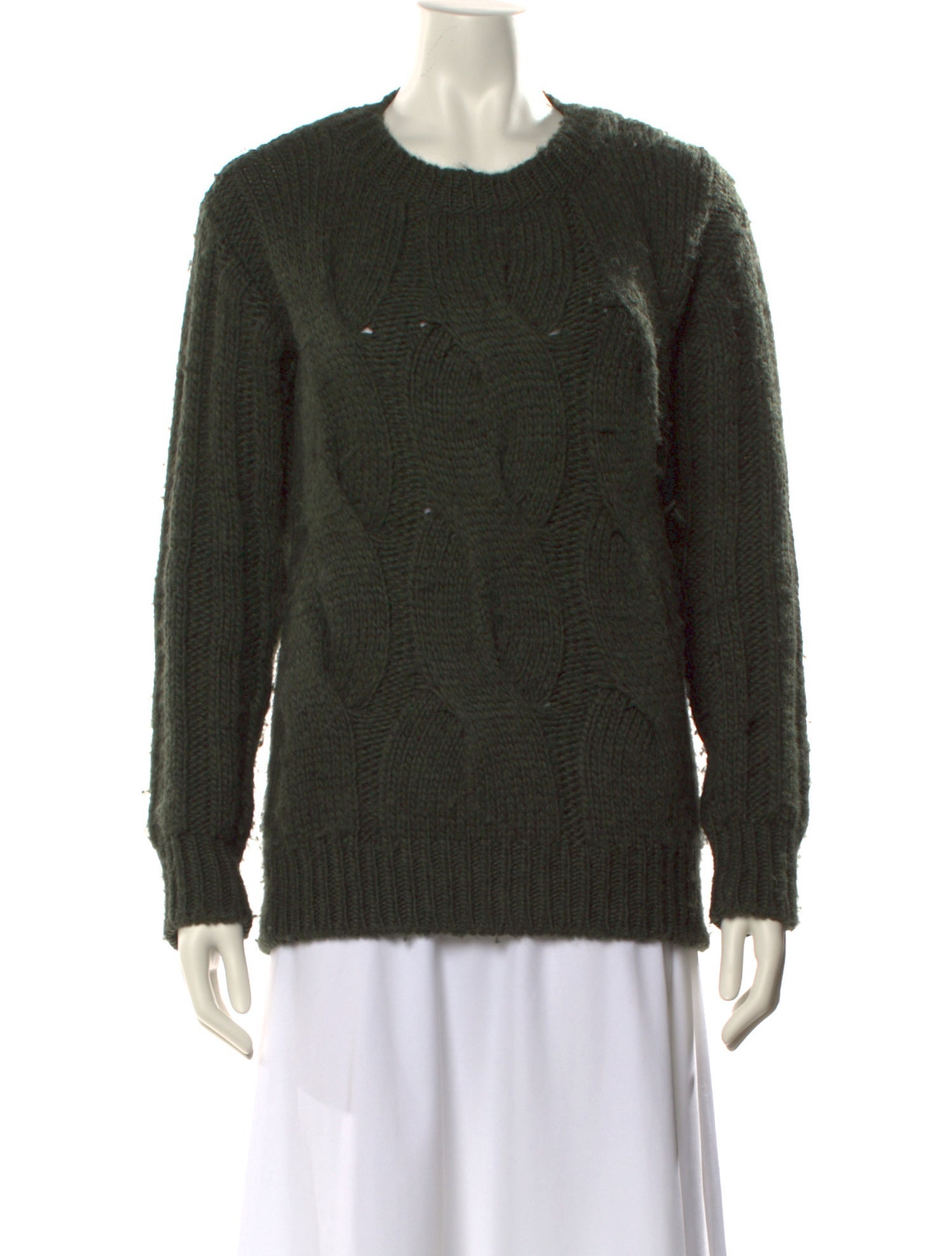 Moncler Wool Scoop Neck Sweater