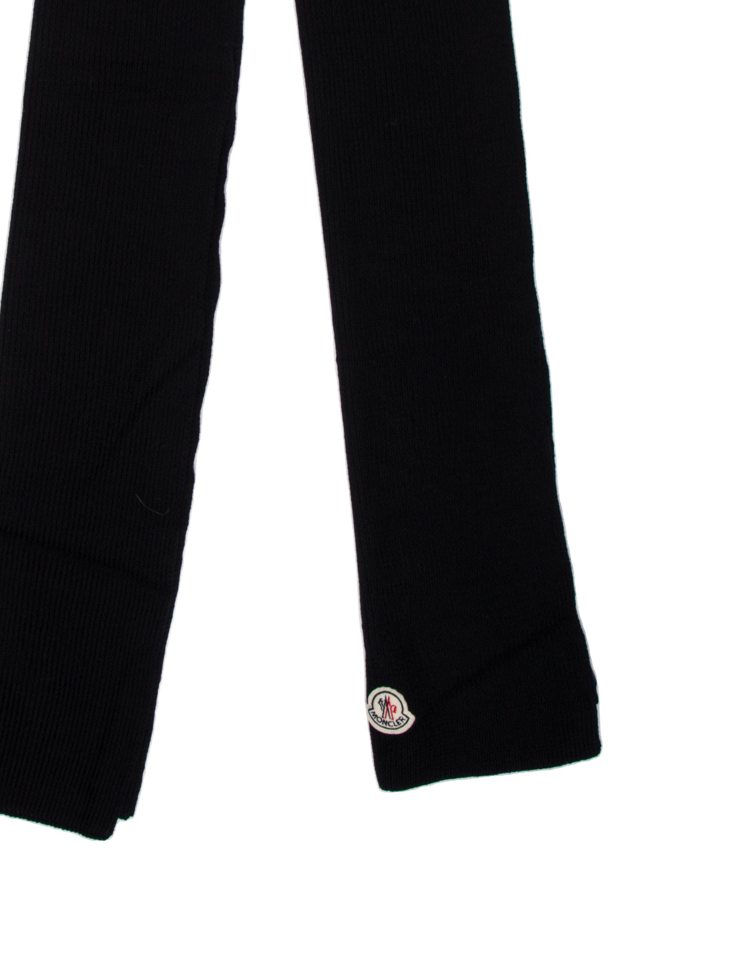 Moncler Virgin Wool Graphic Print Scarf w/ Tags