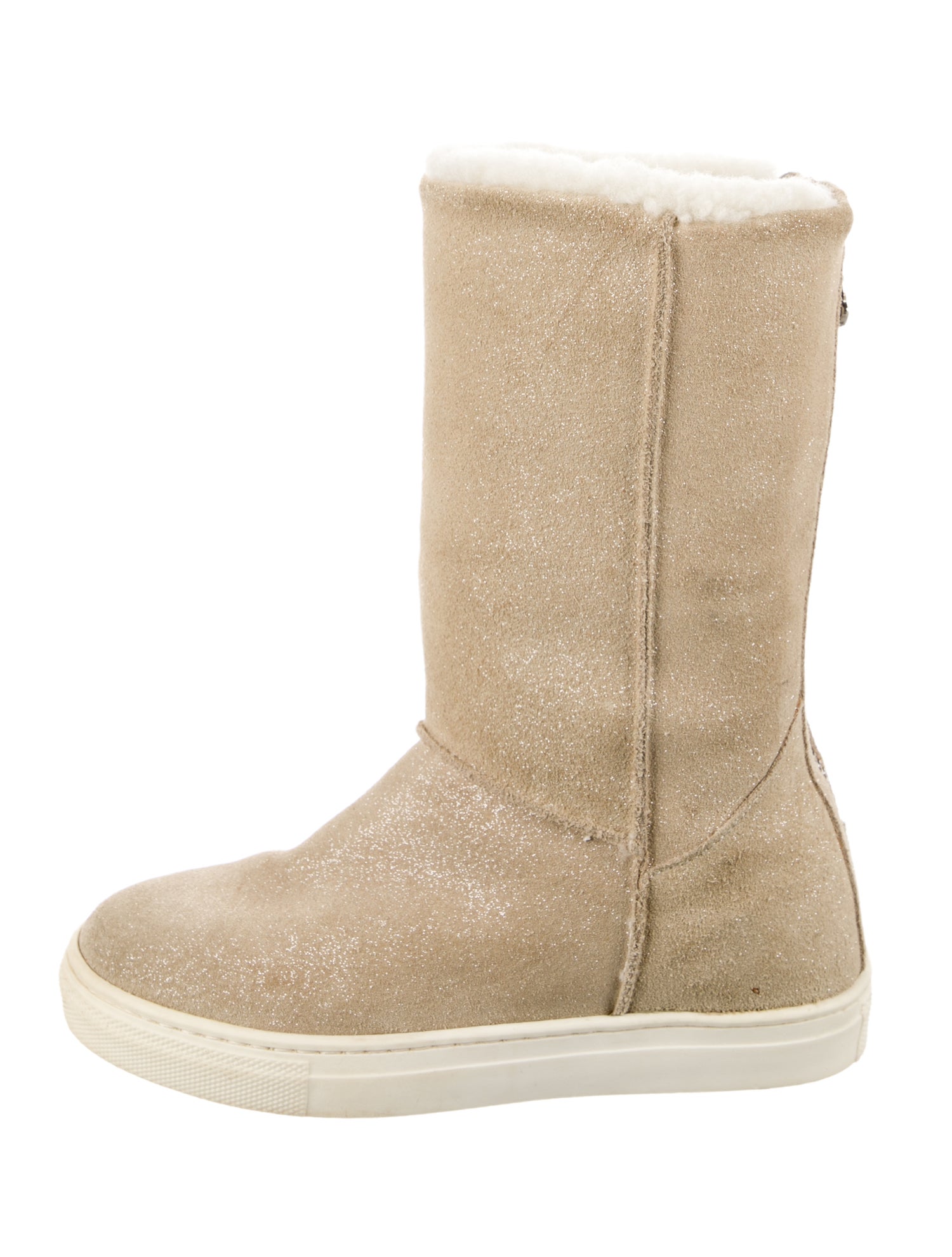 Moncler Girls' Suede Boots