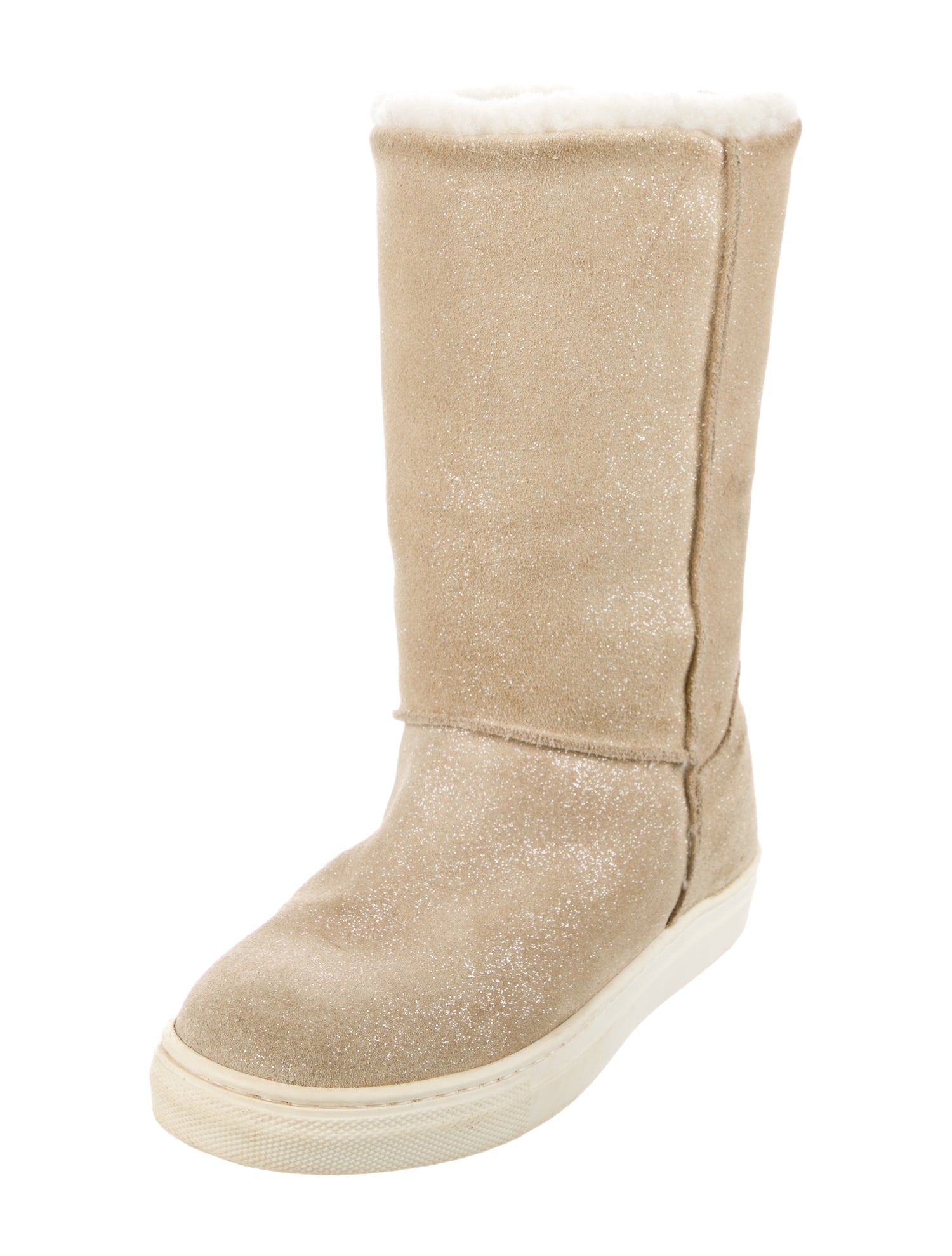 Moncler Girls' Suede Boots