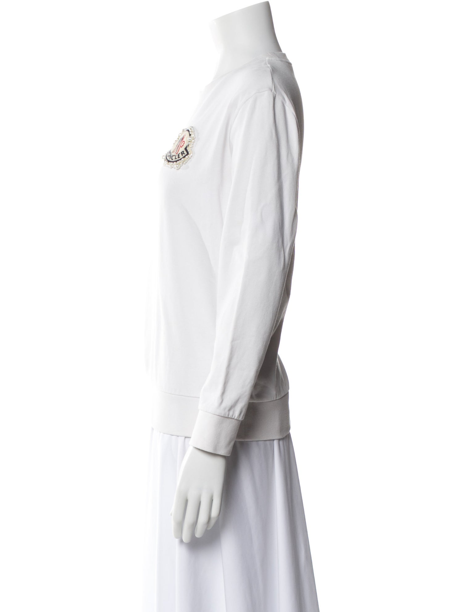 Moncler Graphic Print Crew Neck Sweatshirt