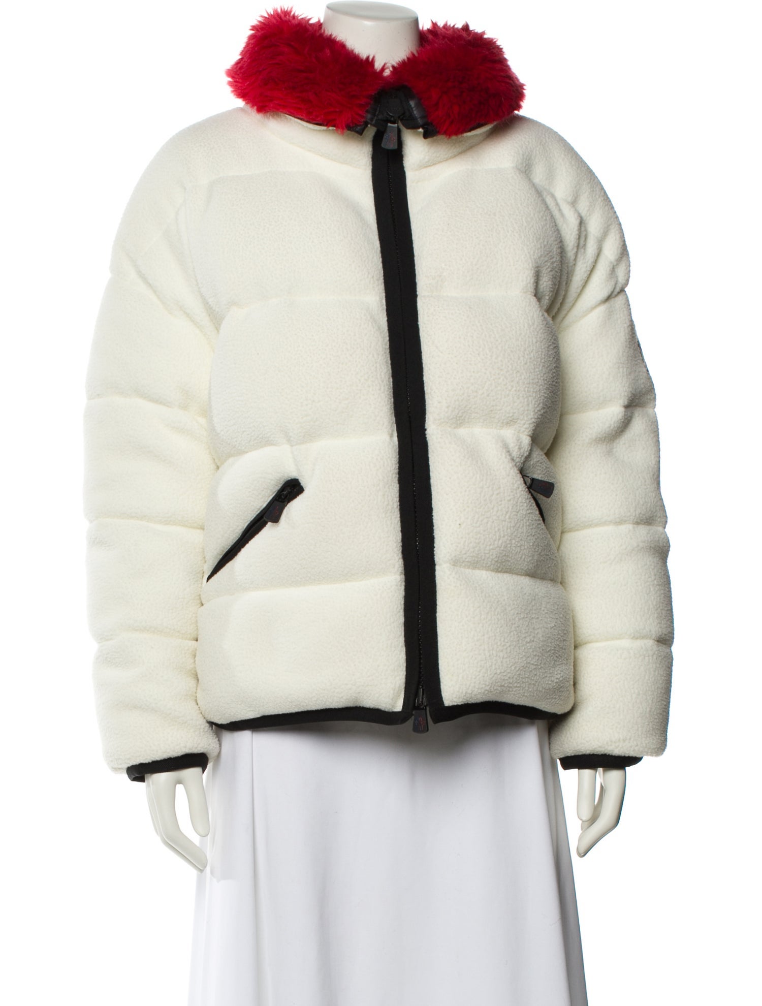 Moncler Grenoble Faux Fur Jacket