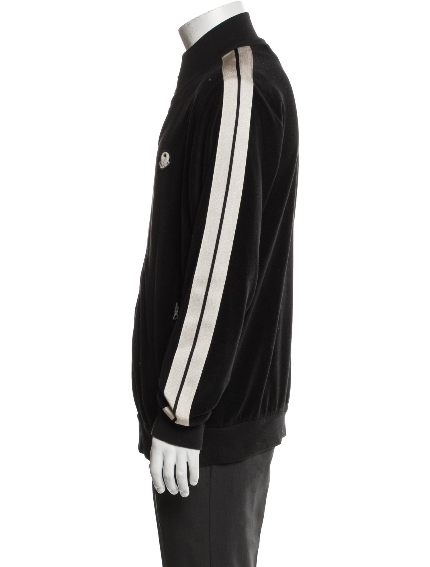 Moncler x Palm Angels Striped Bomber Jacket