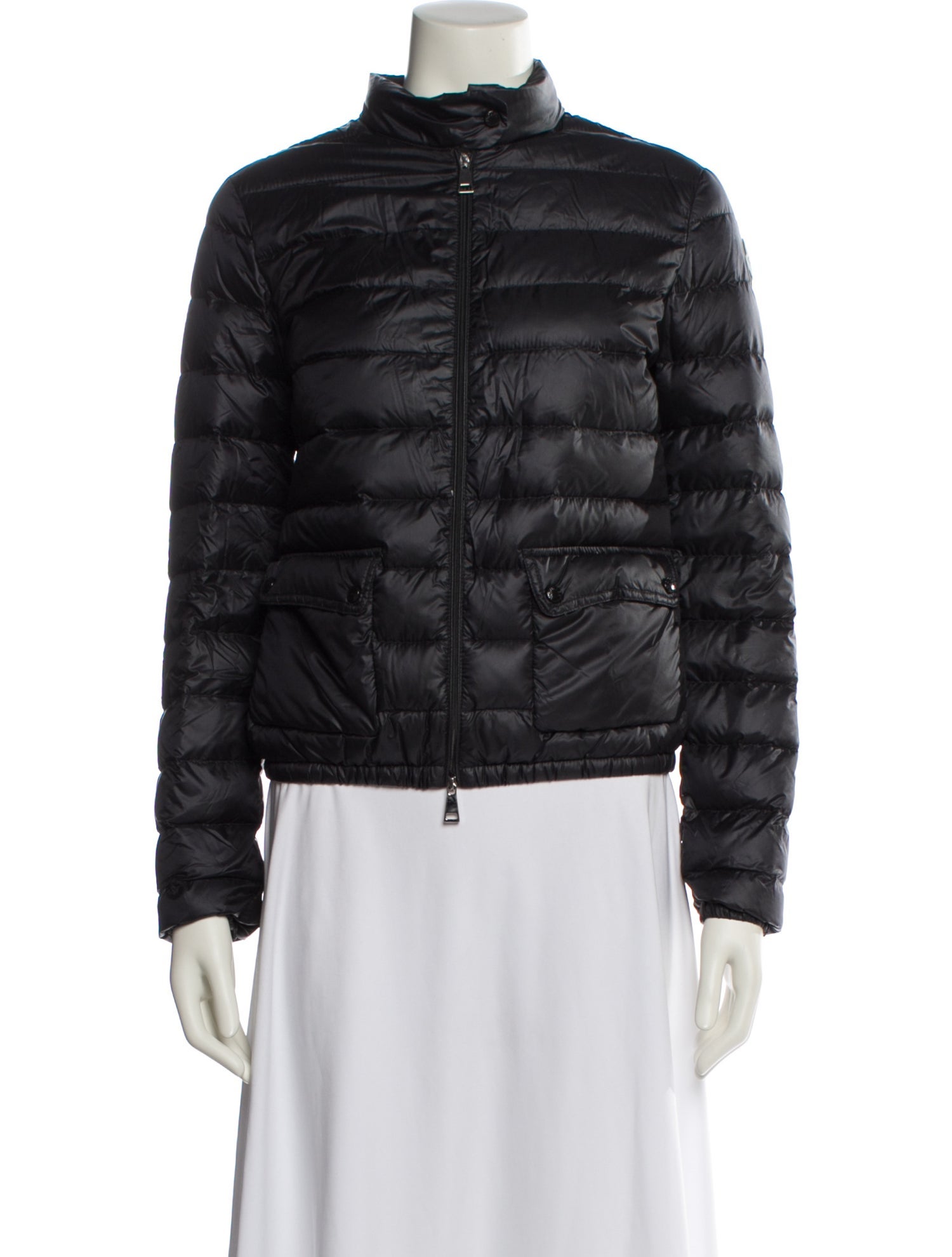 Katharine Hamnett London Leather Jacket - Black Jackets, Clothing