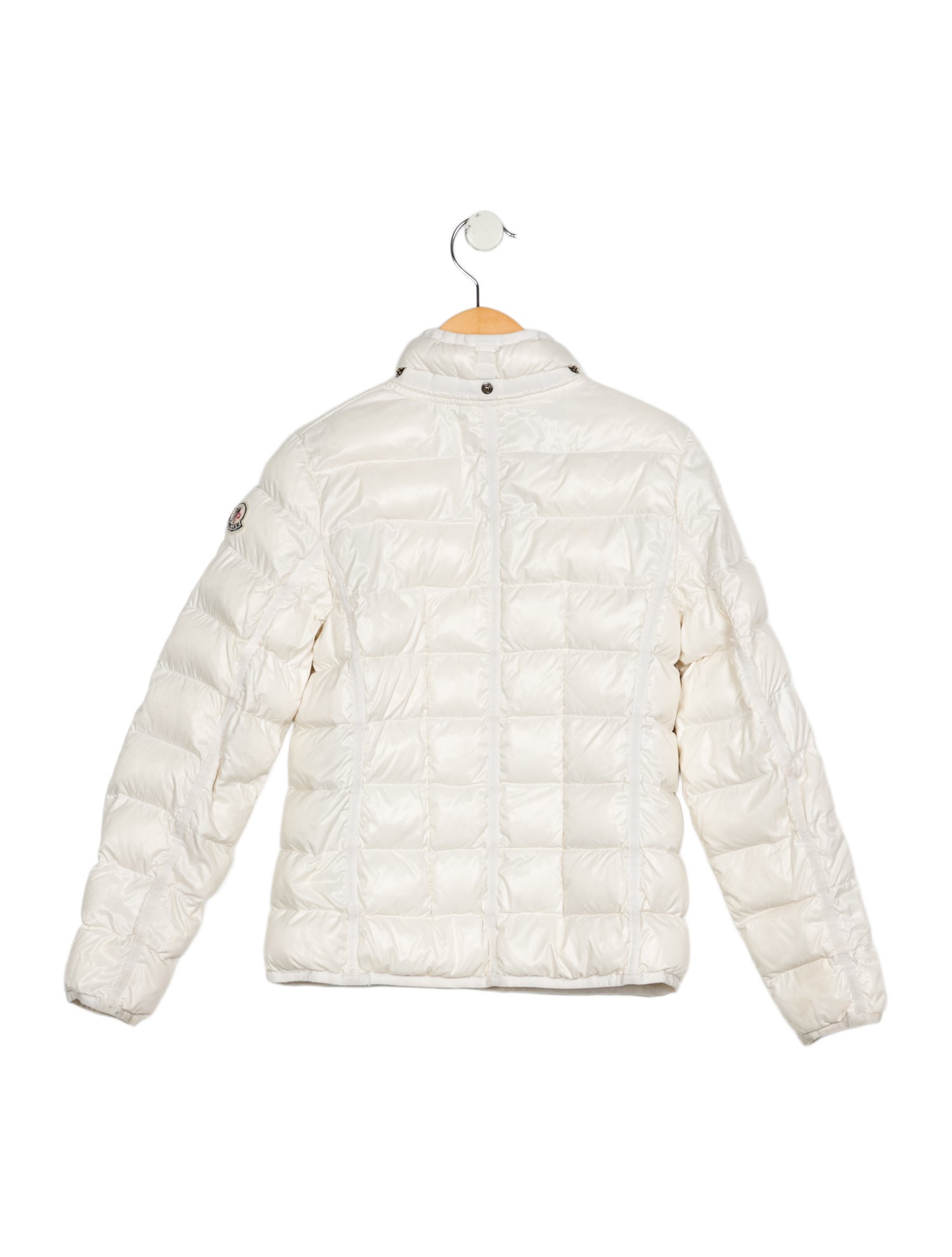 Moncler Kid Girl's Quilted Down Coat