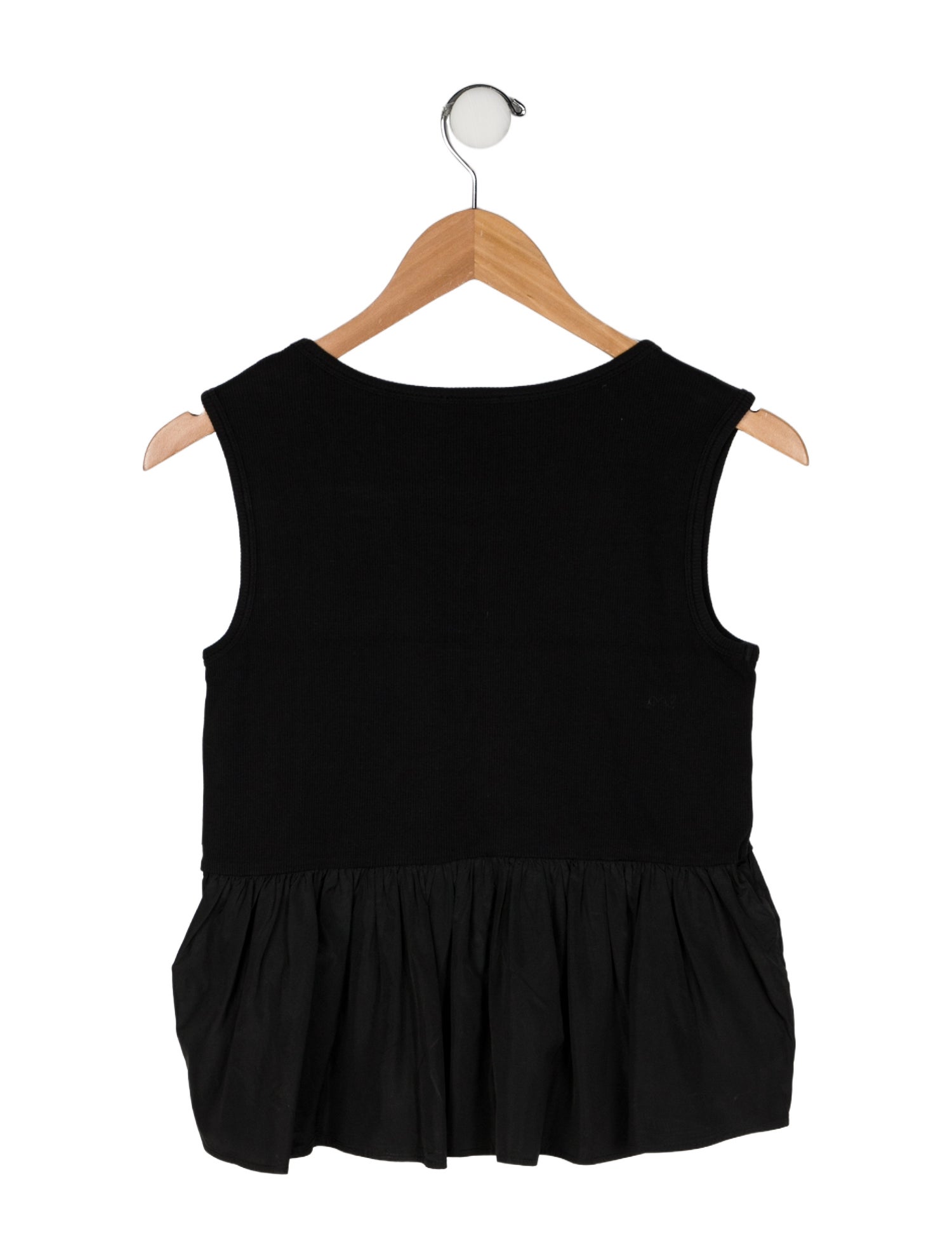 Moncler Solid Sleeveless Top