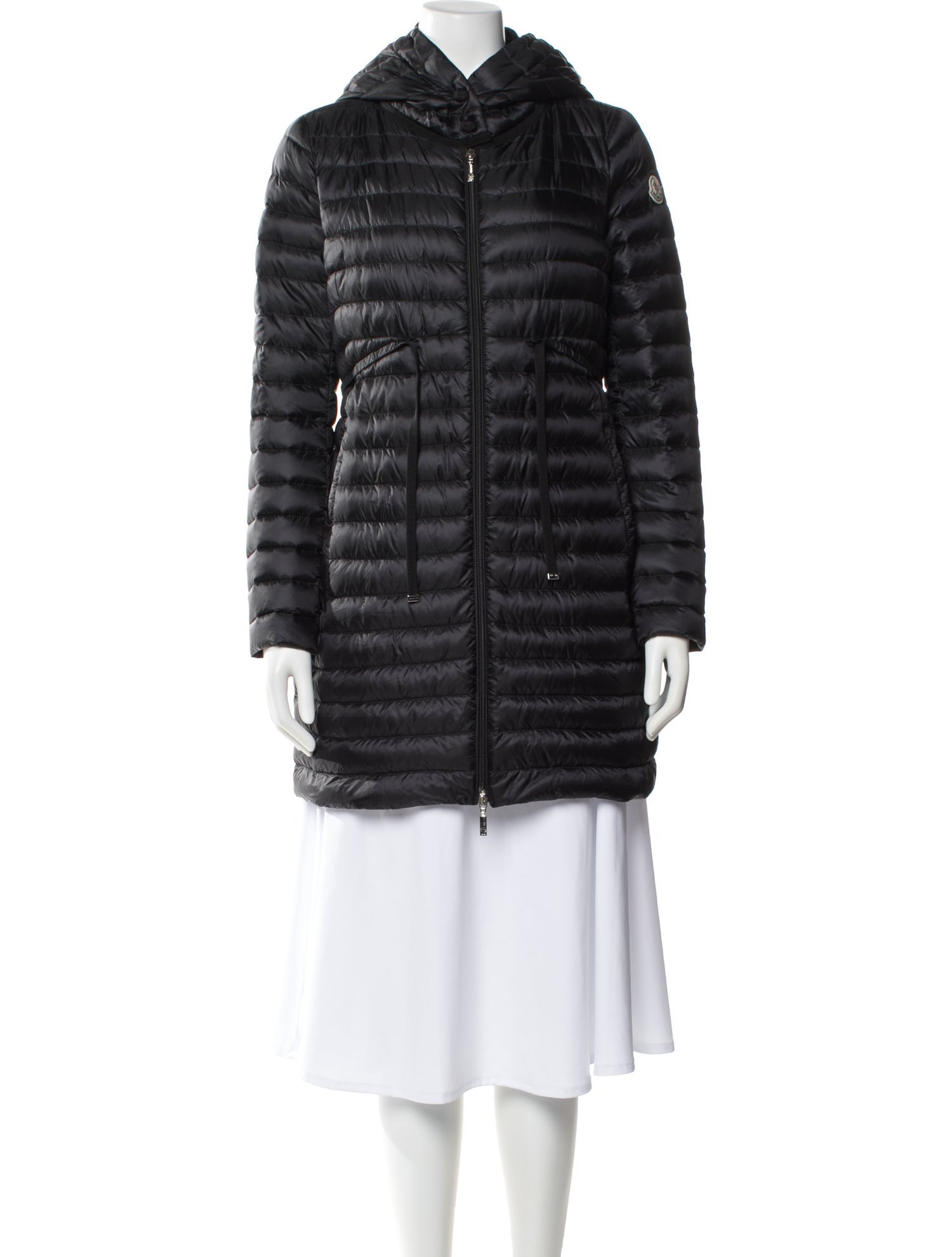 Moncler Down Striped Down Jacket