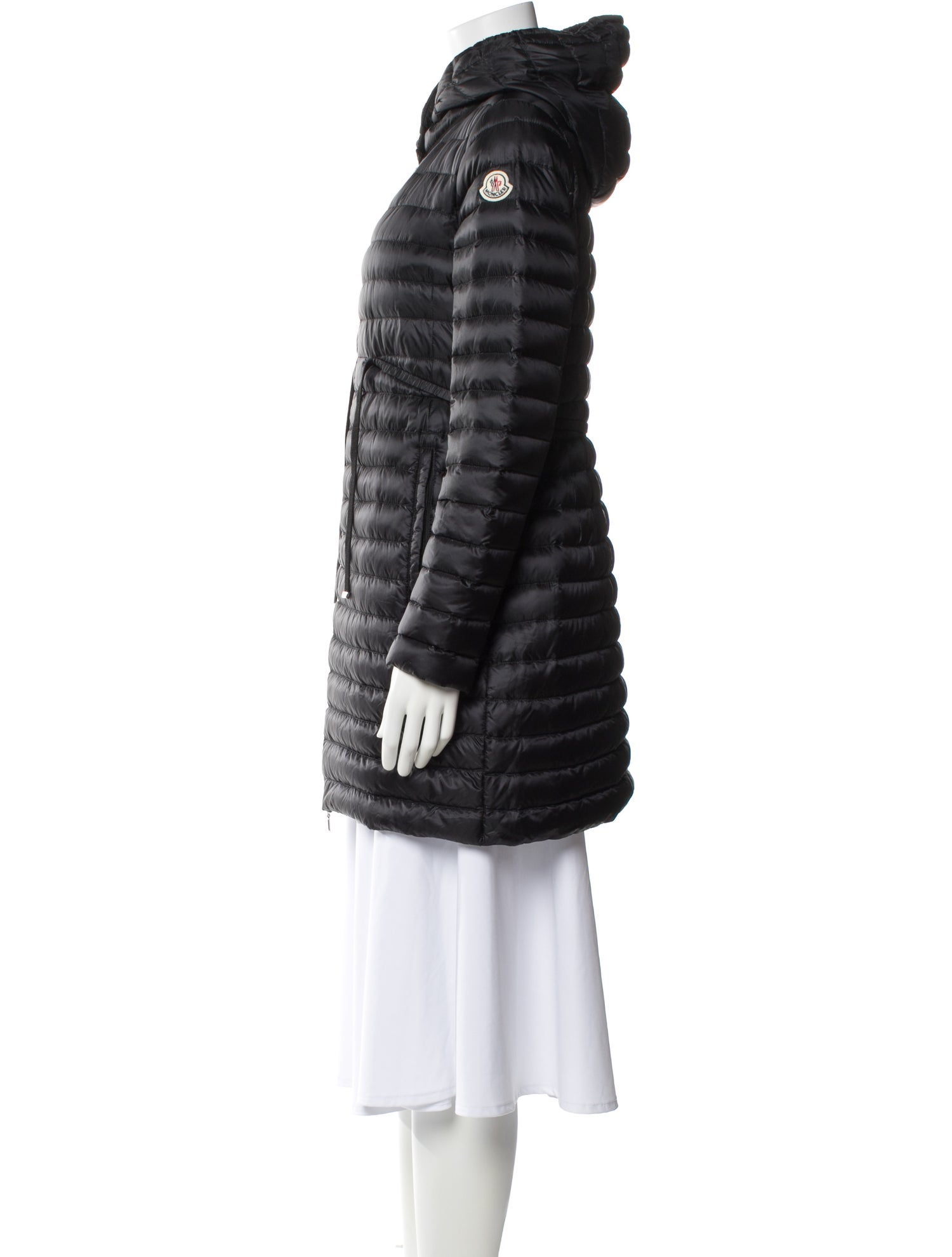 Moncler Down Striped Down Jacket