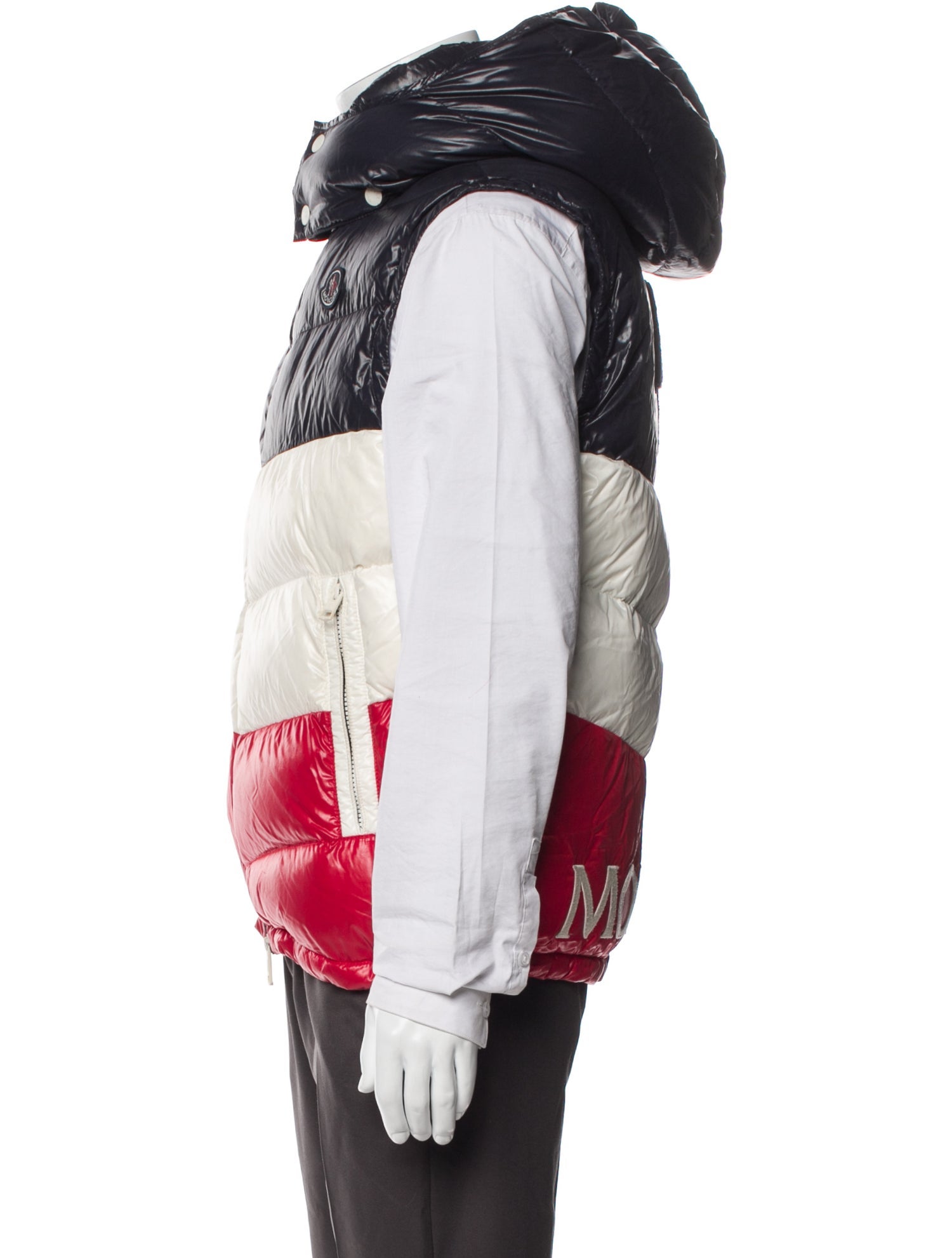 Moncler Colorblock Pattern Vest