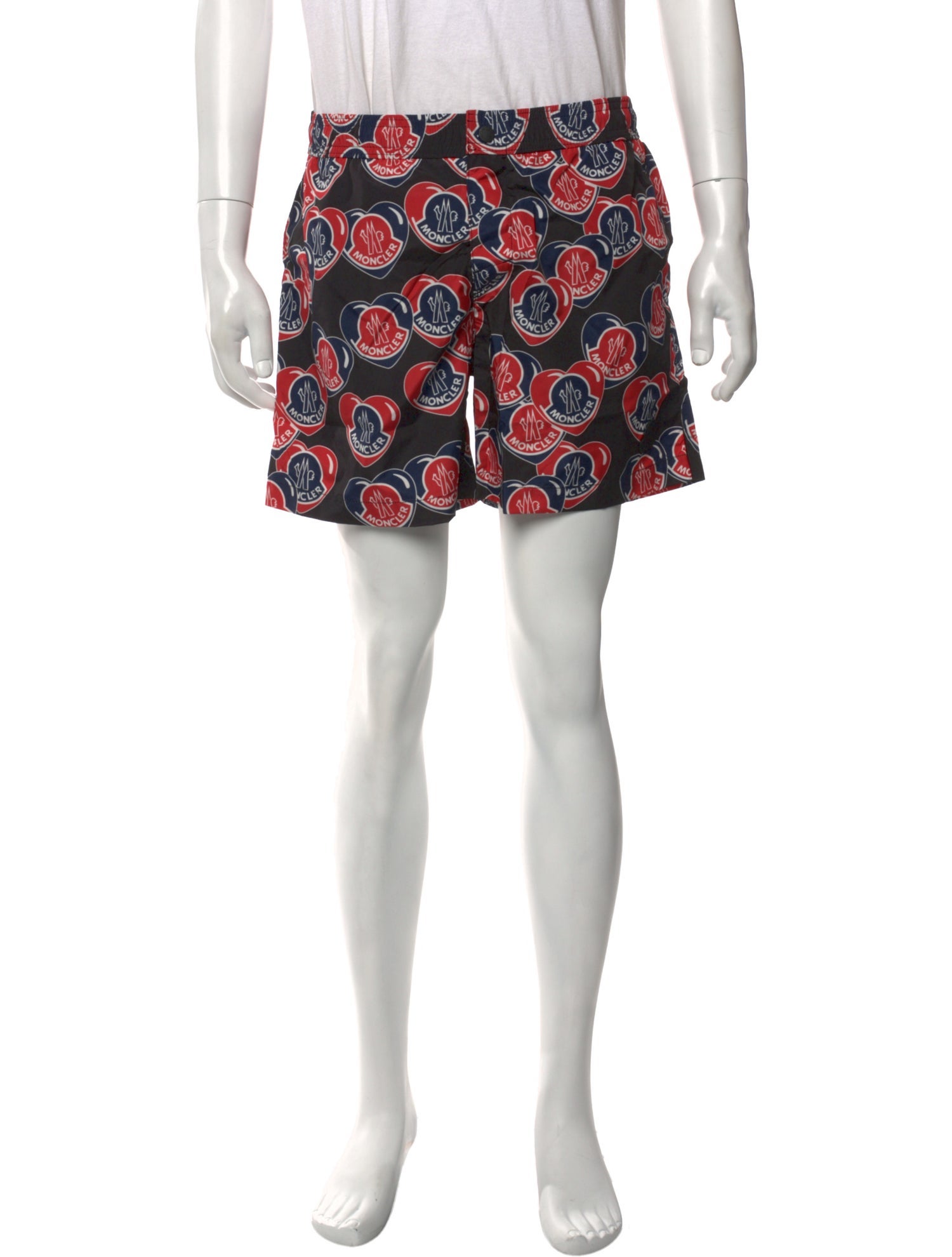 Moncler Printed Swim Trunks w/ Tags