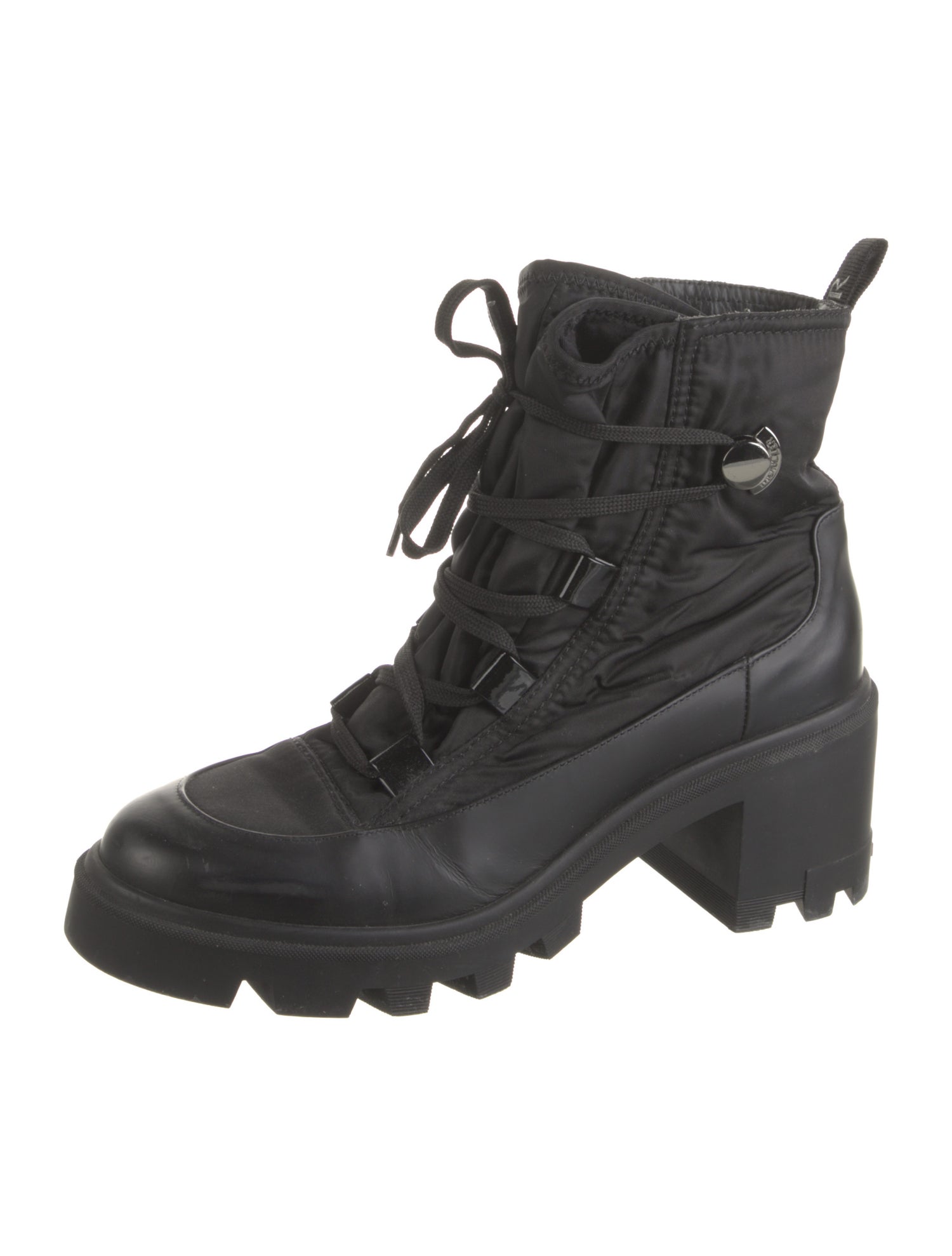 Moncler Nylon Combat Boots