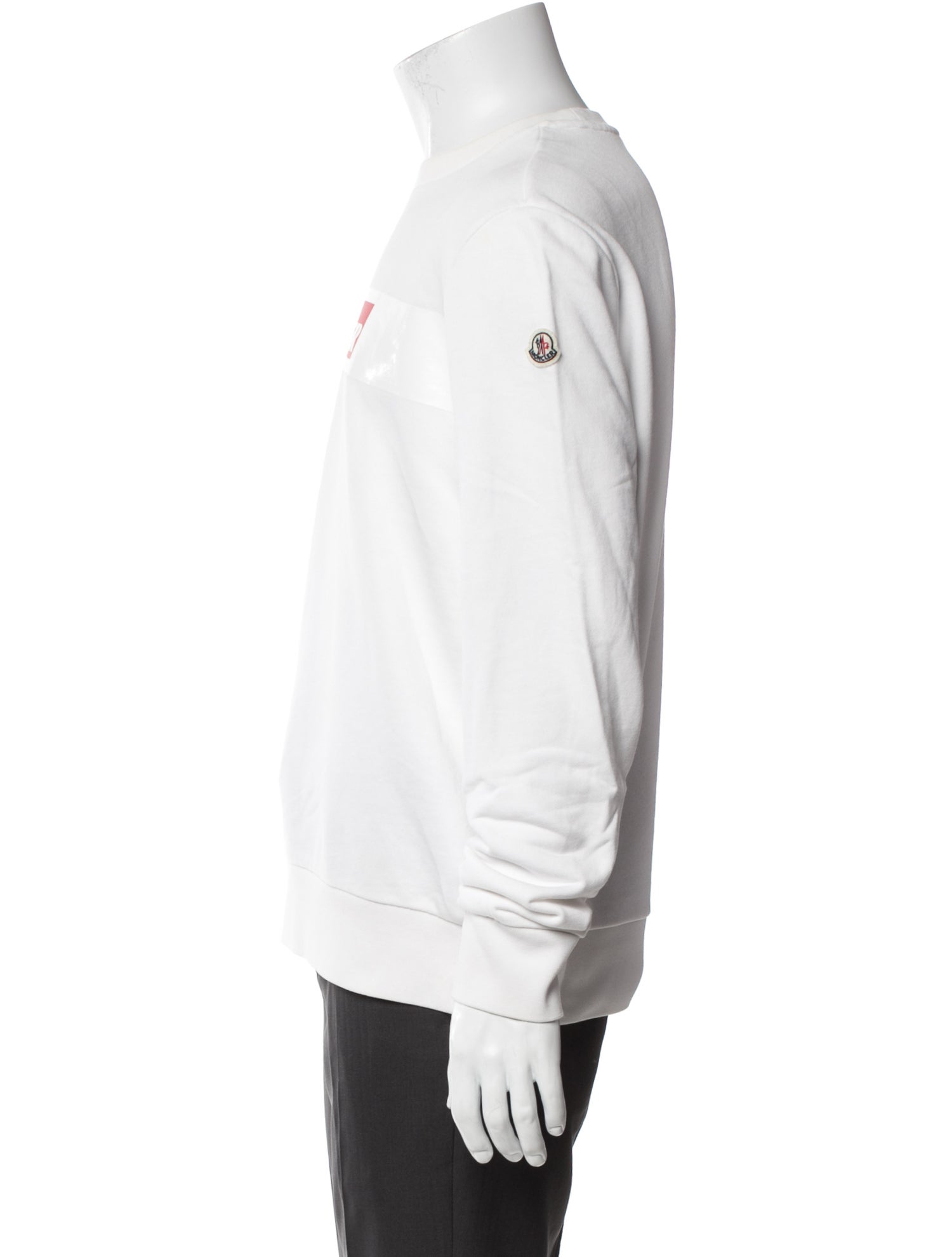 Moncler Graphic Print Crew Neck Pullover