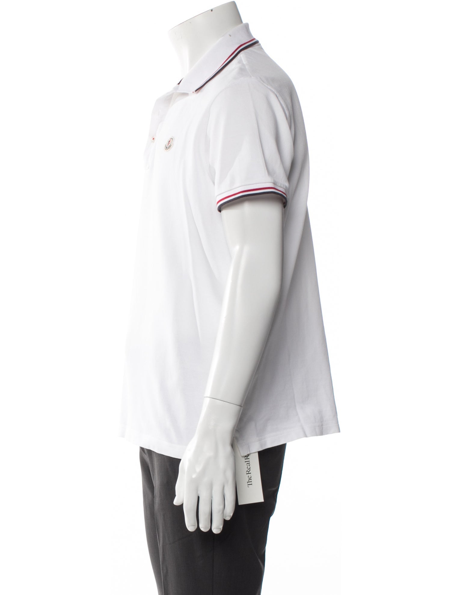 Moncler Collar Short Sleeve Polo Shirt