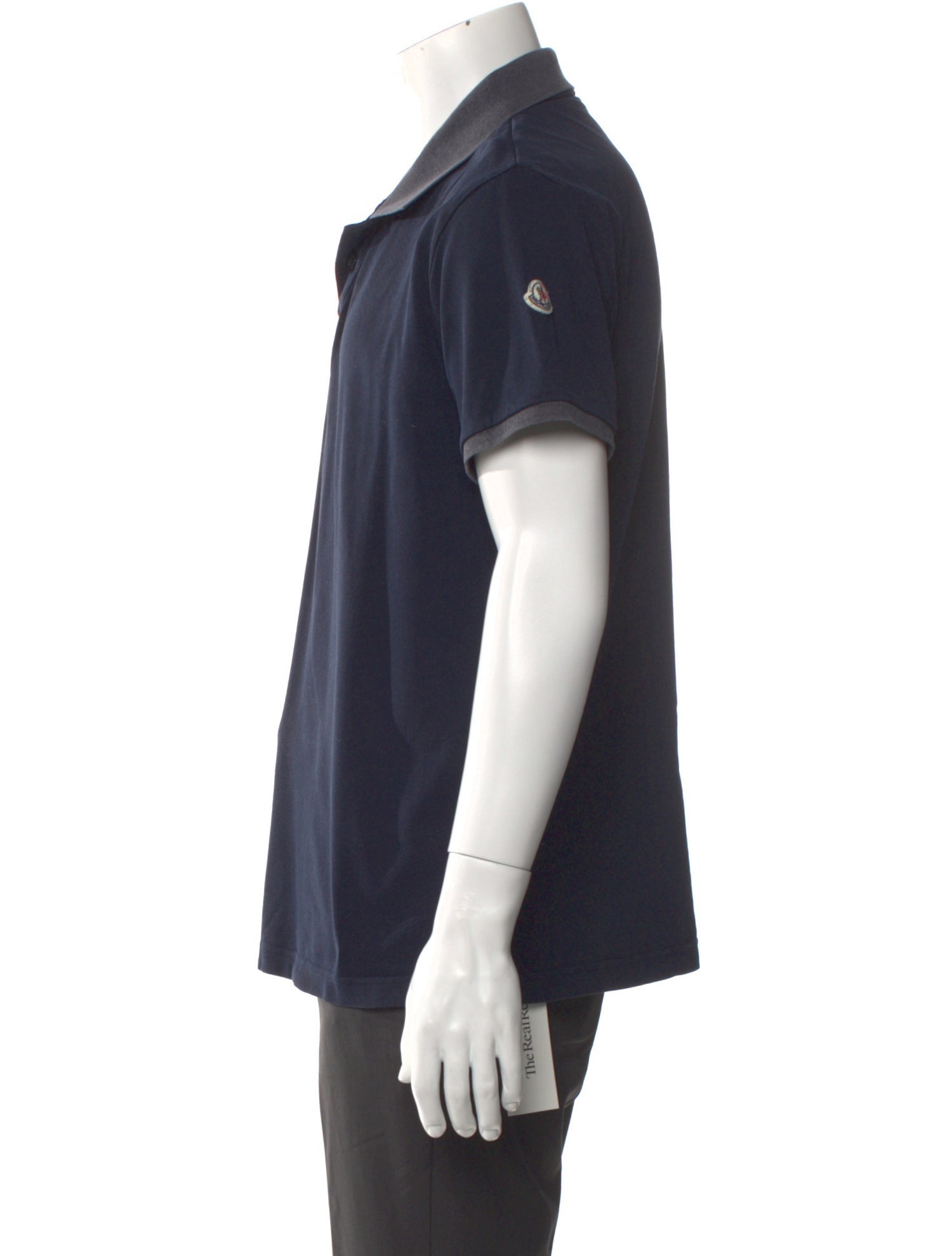 Moncler Crew Neck Short Sleeve Polo Shirt