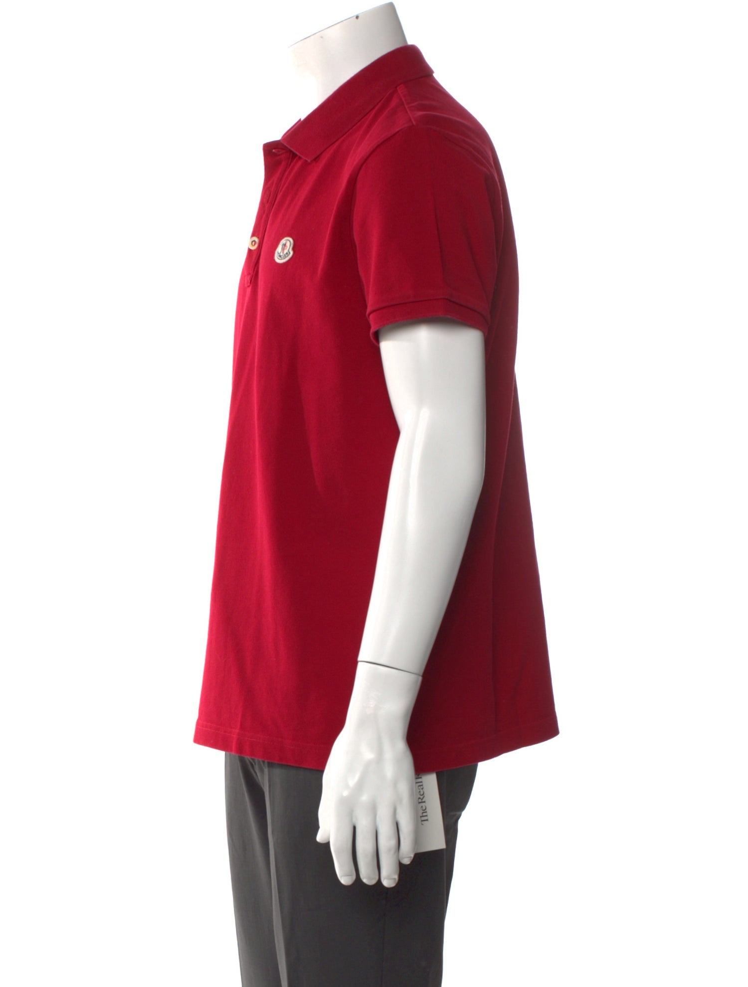 Moncler Crew Neck Short Sleeve Polo Shirt
