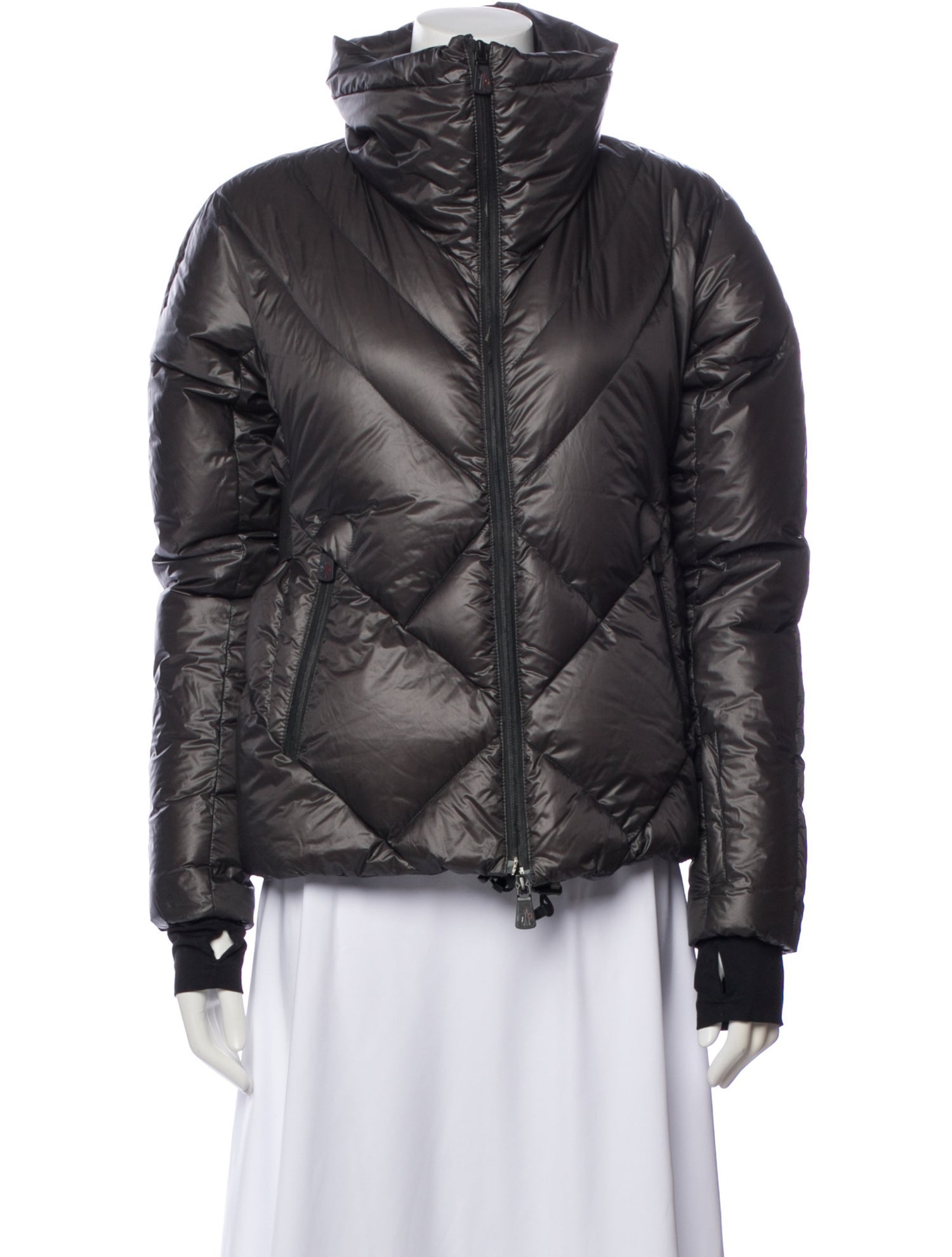 Moncler Grenoble Down Printed Down Coat