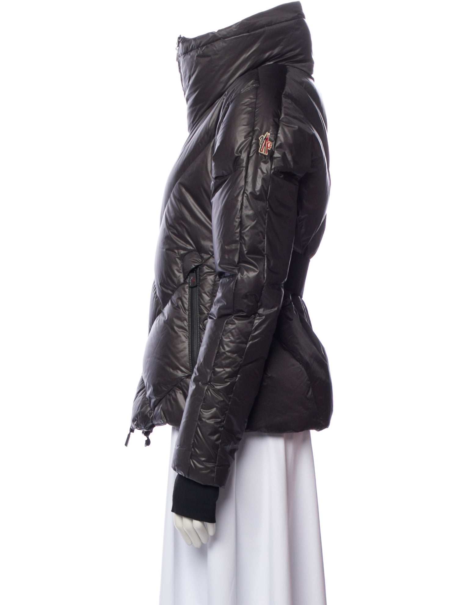 Moncler Grenoble Down Printed Down Coat