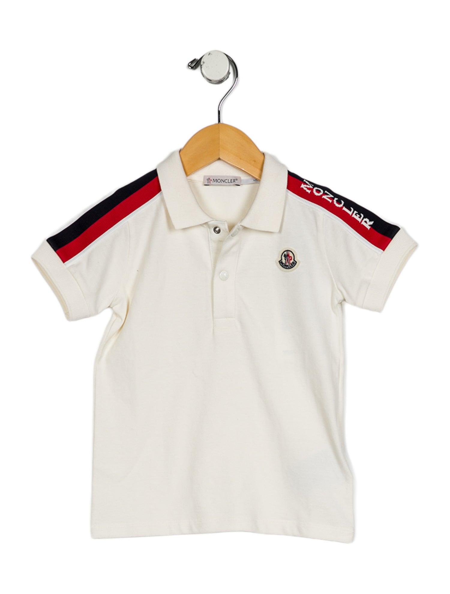 Moncler Boys' Short Sleeve Polo w/Tags