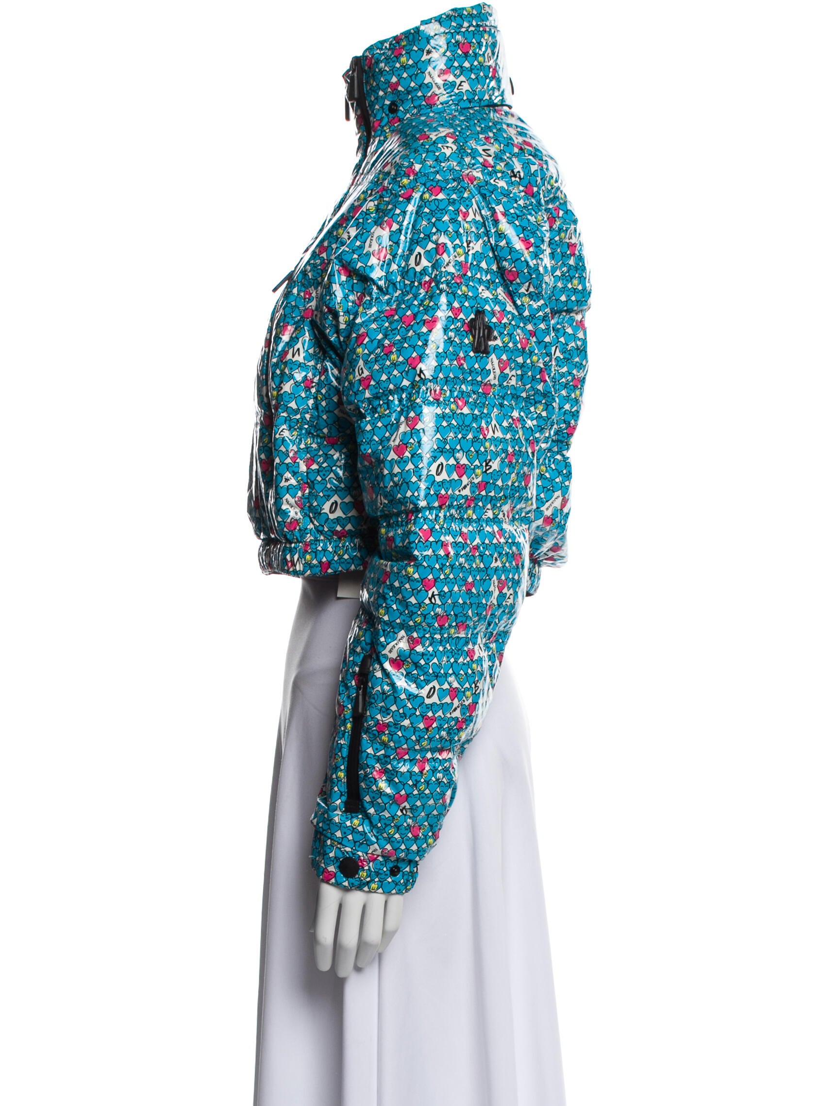 Moncler Floral Print Evening Jacket