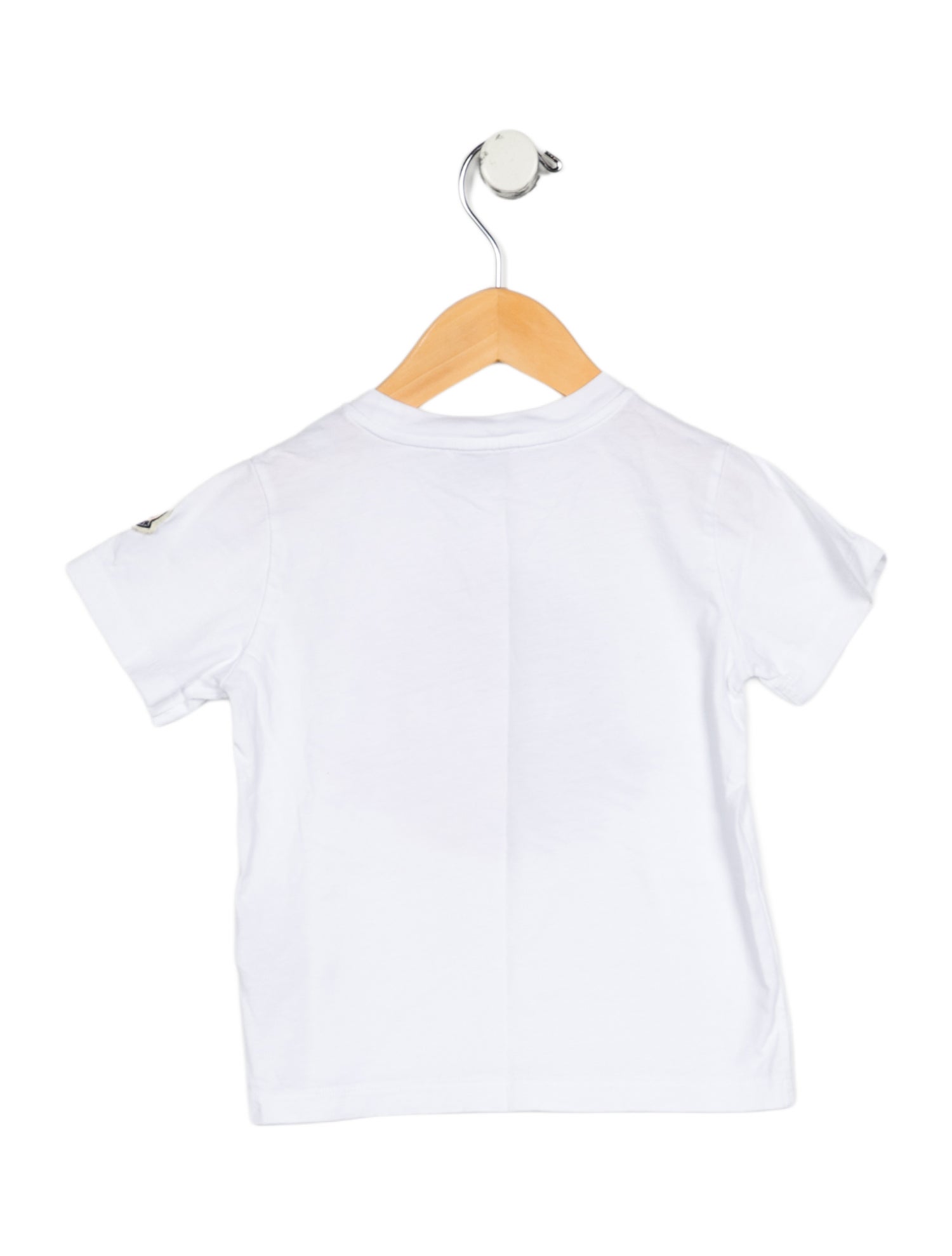 Moncler Kid Boy's Logo Graphic Short Sleeve Shirt