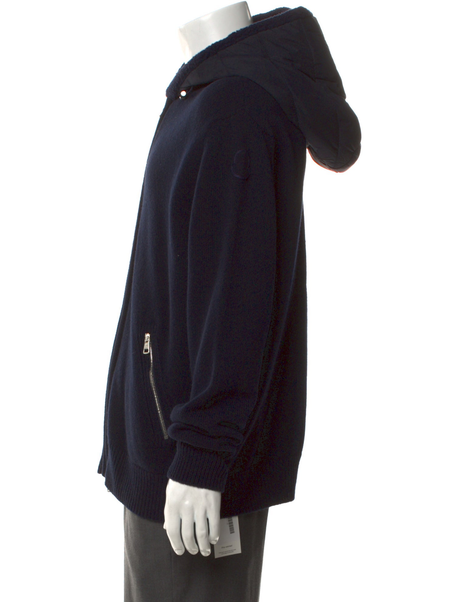 Moncler Virgin Wool V-Neck Cardigan