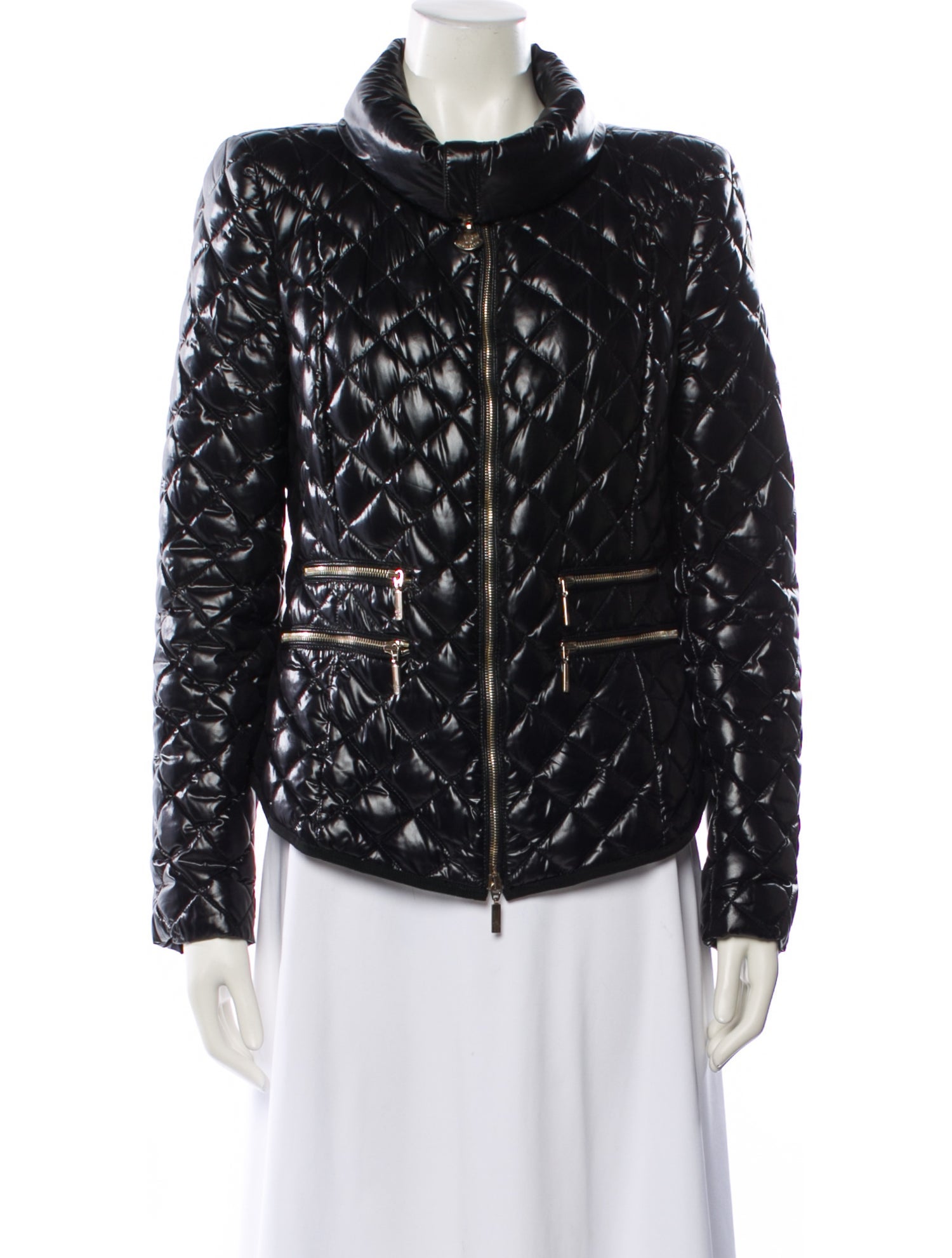 Moncler 2014 Nylon Biker Jacket