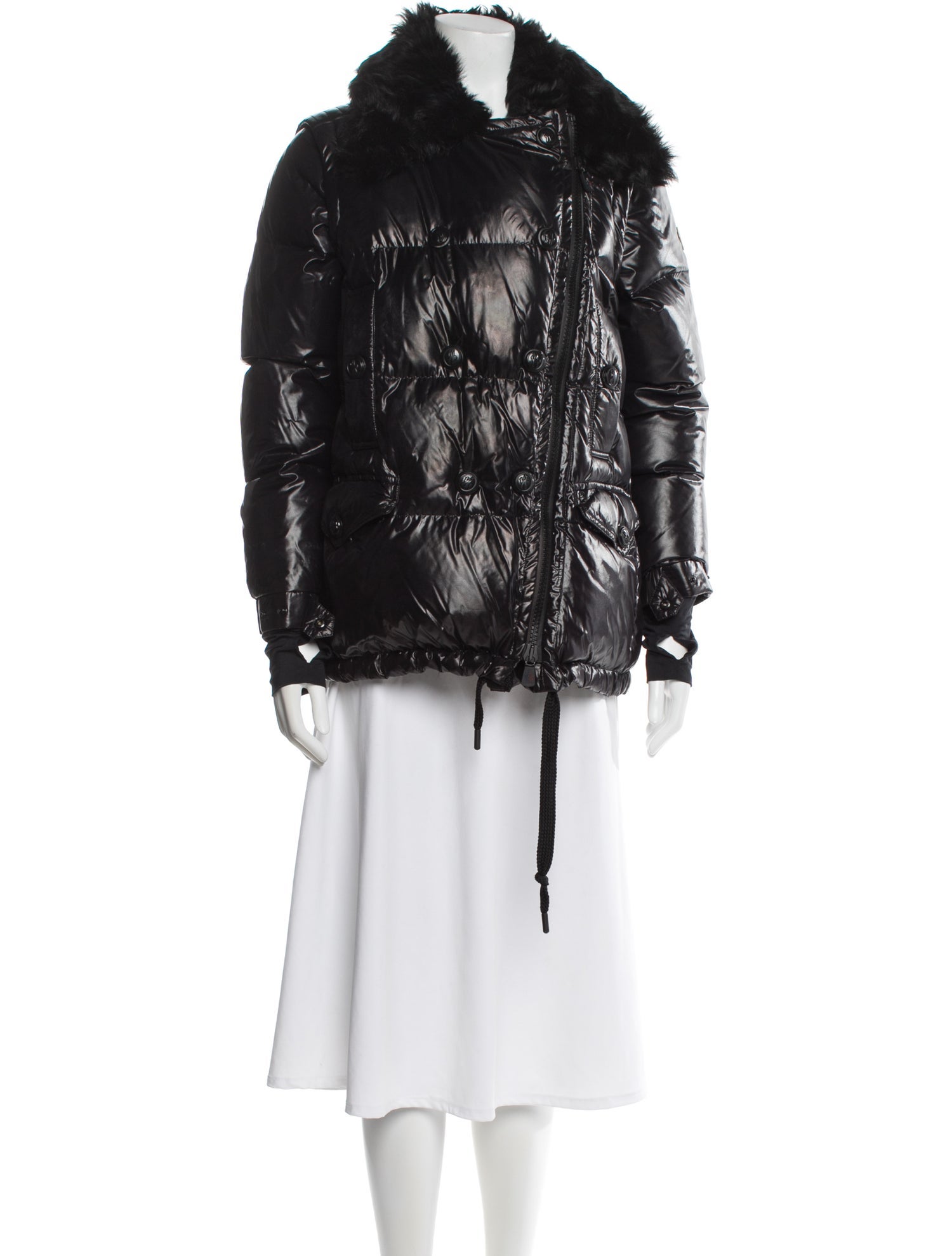Moncler Grenoble Faux Fur Jacket