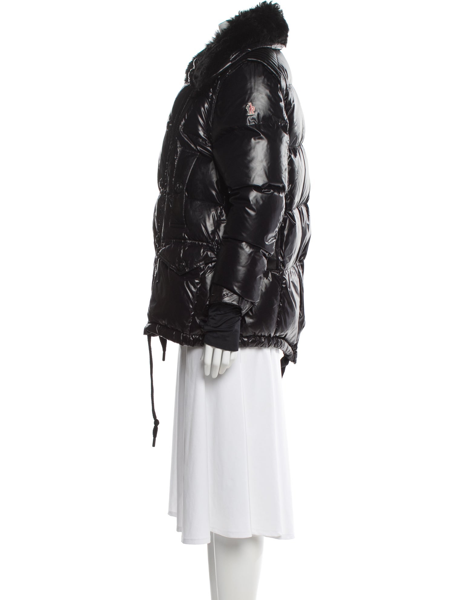 Moncler Grenoble Faux Fur Jacket