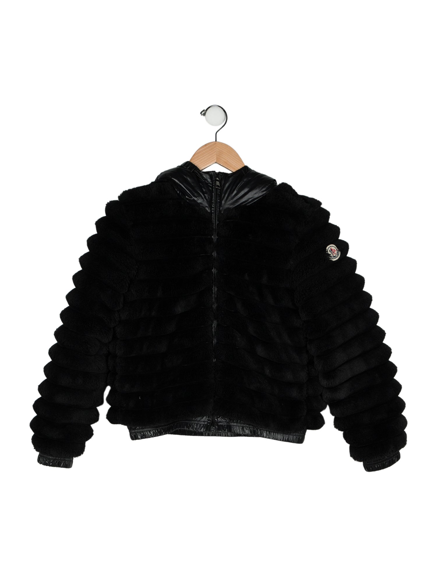 Moncler Girls' Fur Coat