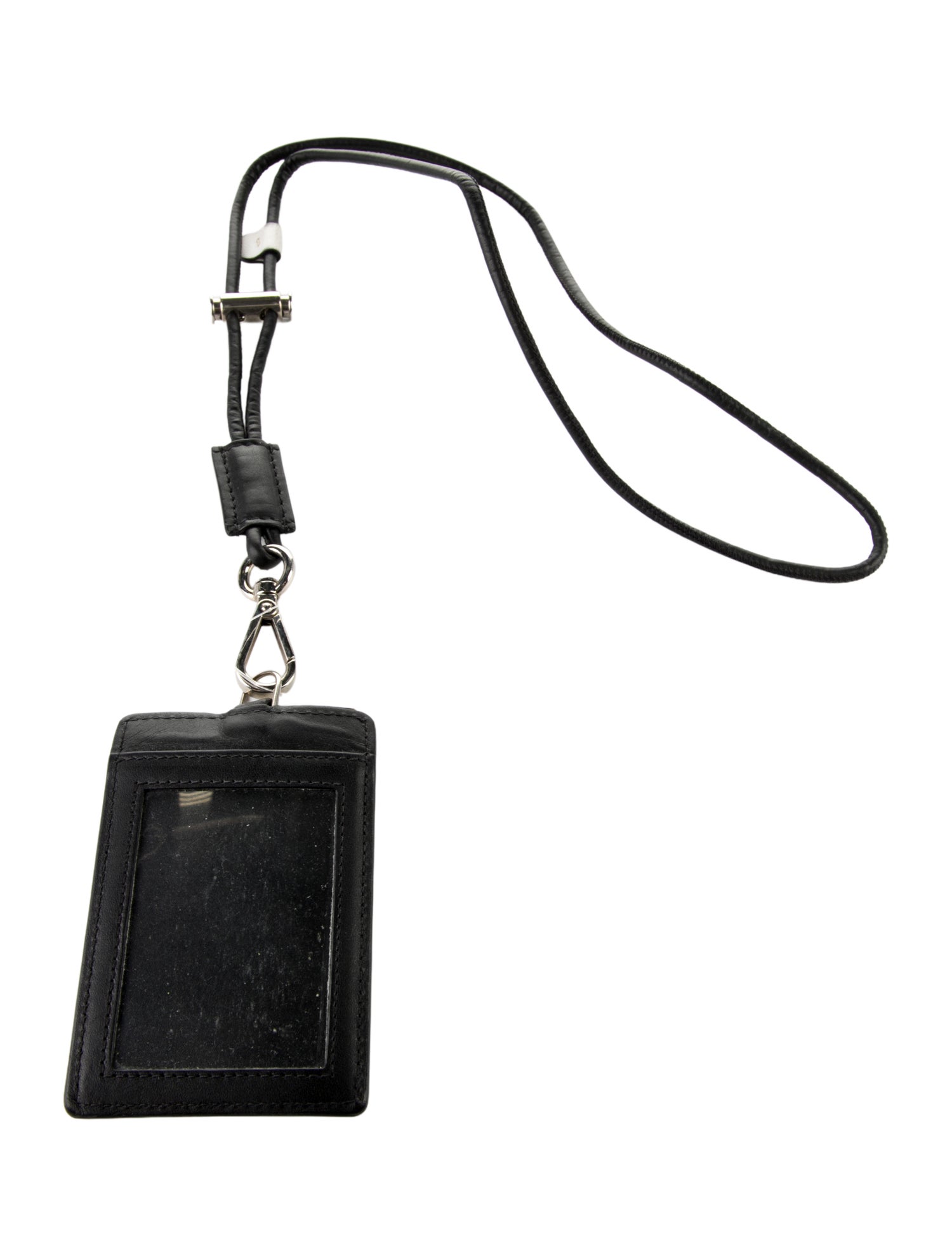 Moncler Leather Id Holder w/Lanyard