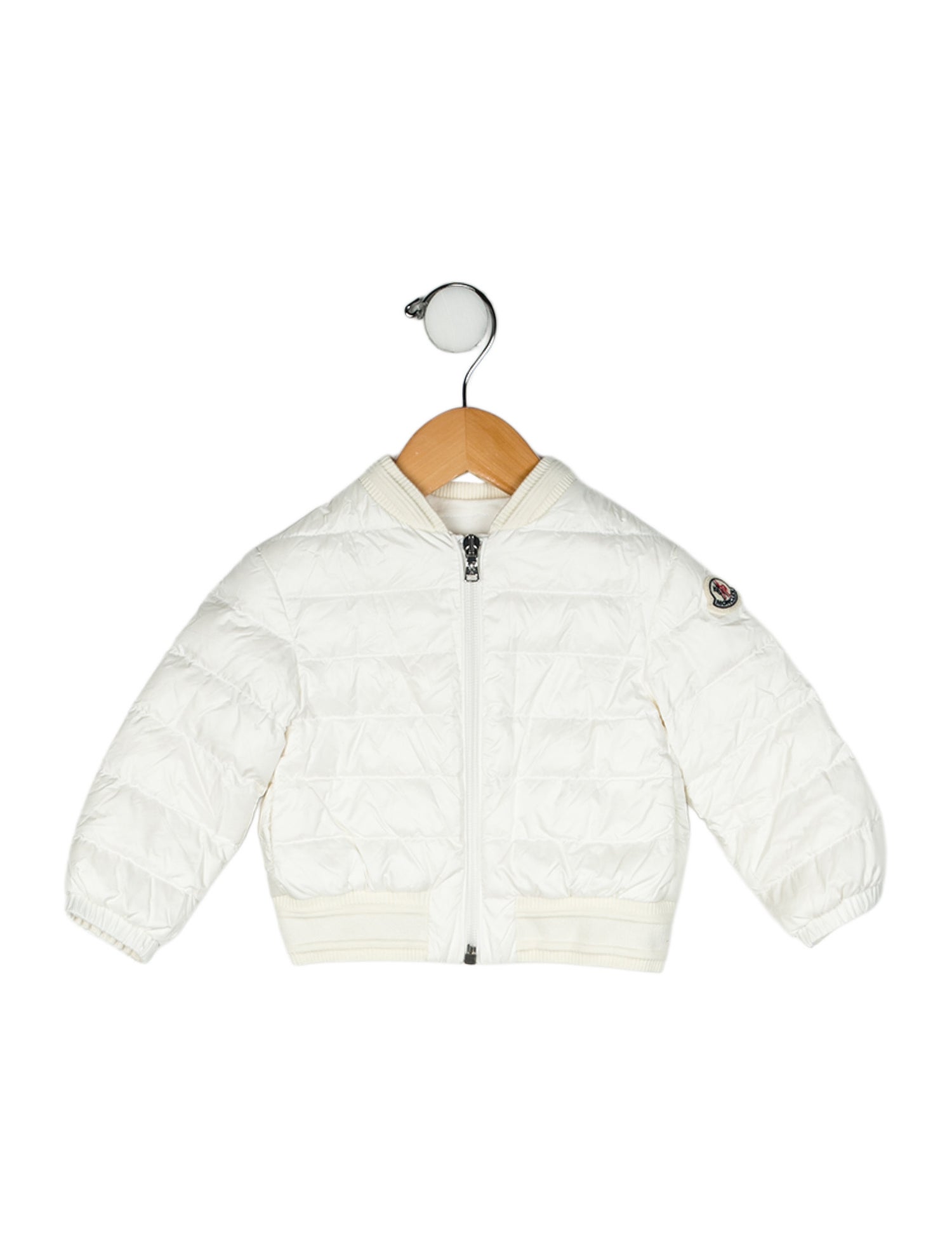 Moncler Infant Girls' Solid Down Jacket