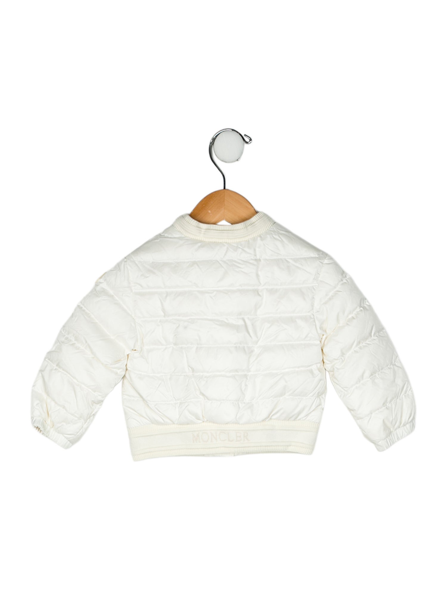 Moncler Infant Girls' Solid Down Jacket
