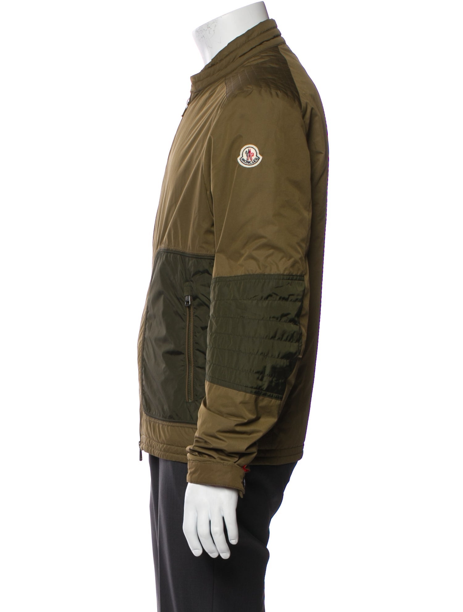 Moncler Colorblock Pattern Windbreaker